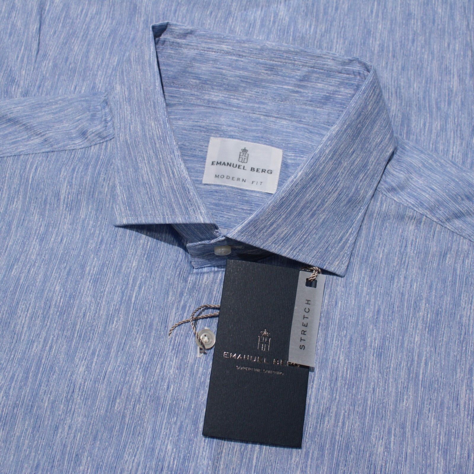 Other Emanuel Berg New with tags Shirt Size L US In Blue Size US L / EU 52-54 / 3 - 1 Thumbnail