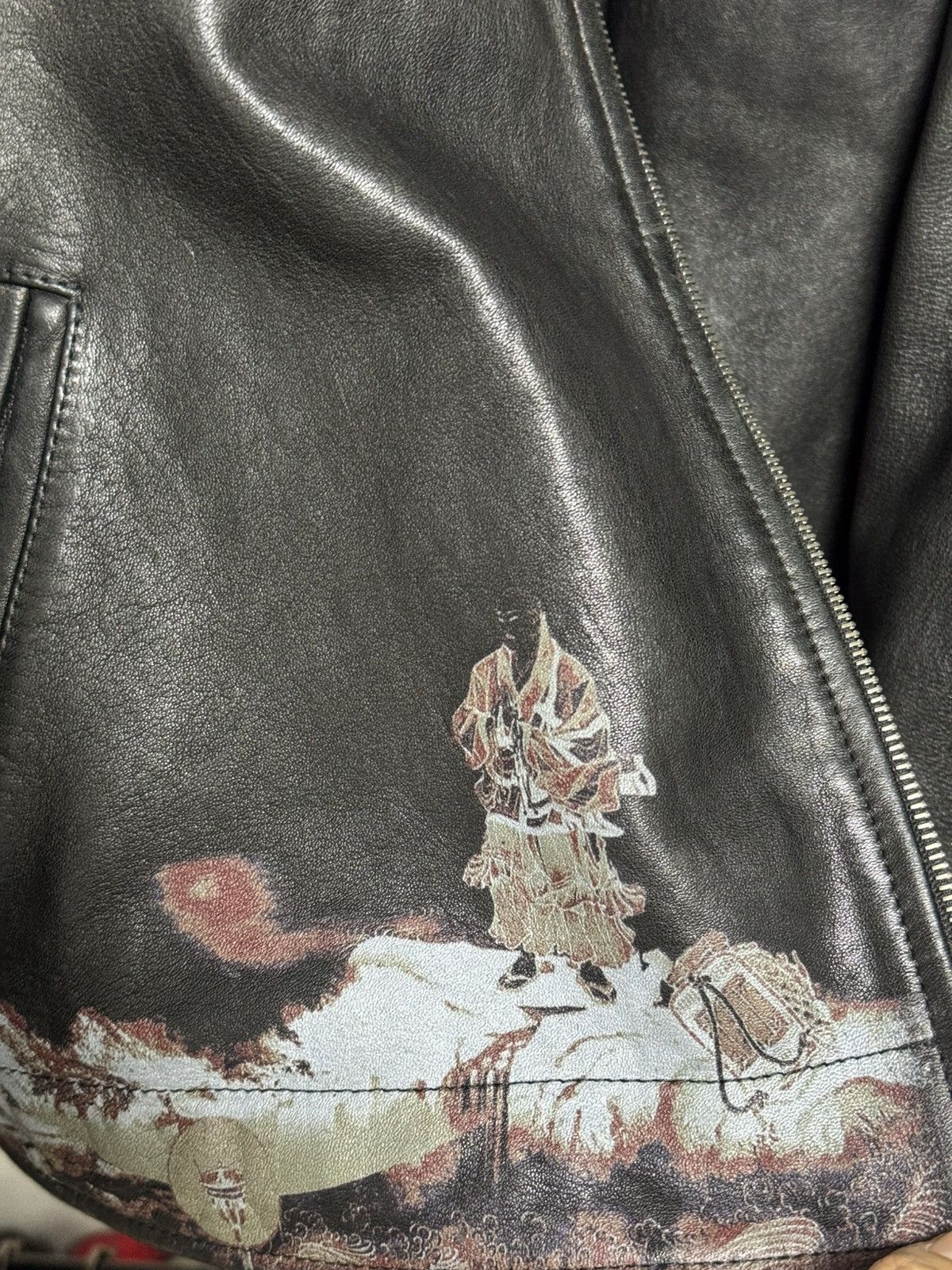 Enfants Riches Deprimes ERD himalayan junkie leather jacket Size US M / EU 48-50 / 2 - 10 Thumbnail