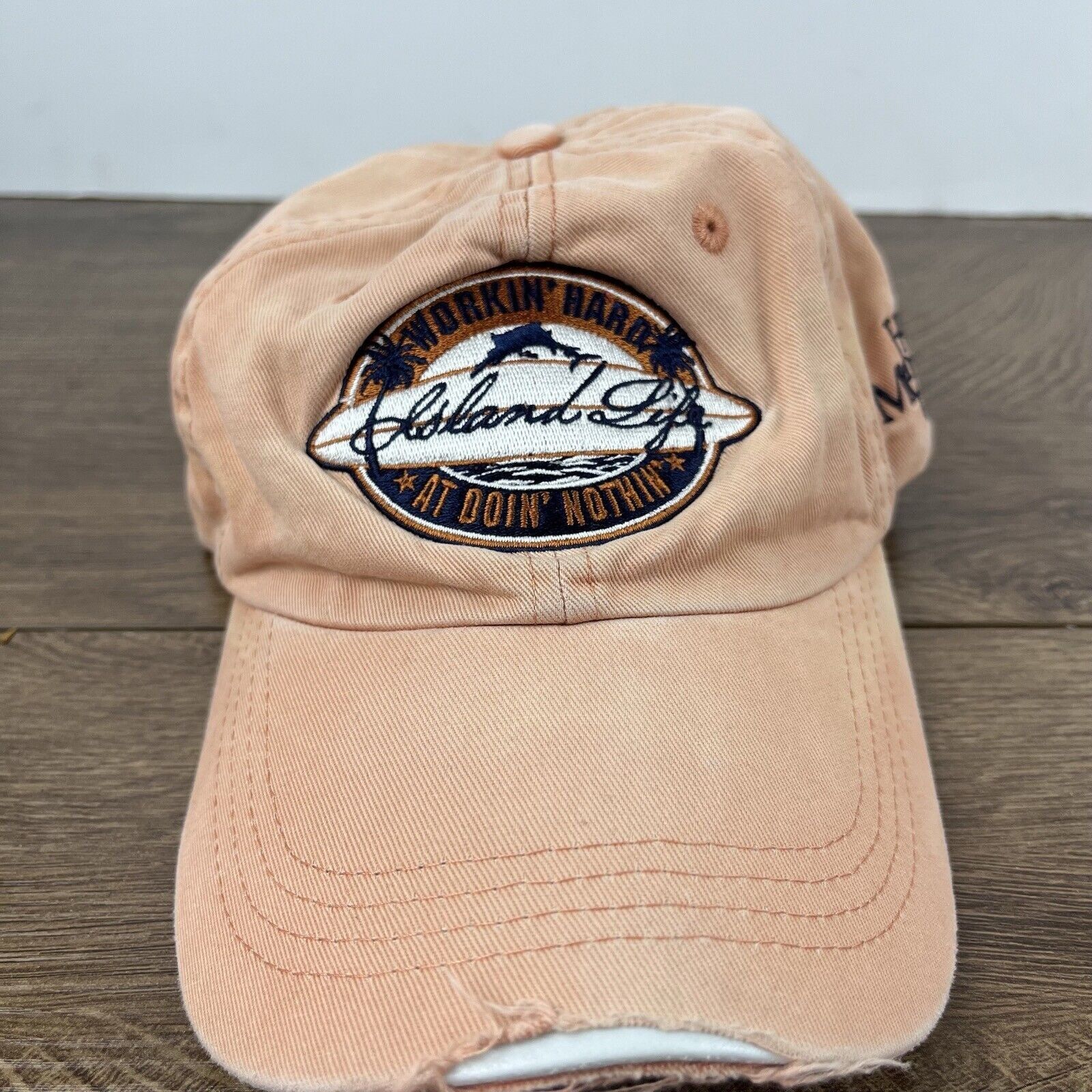 Other Island Life Hat Working Hard At Doing Nothing Hat Adjustable Size ONE SIZE - 4 Thumbnail