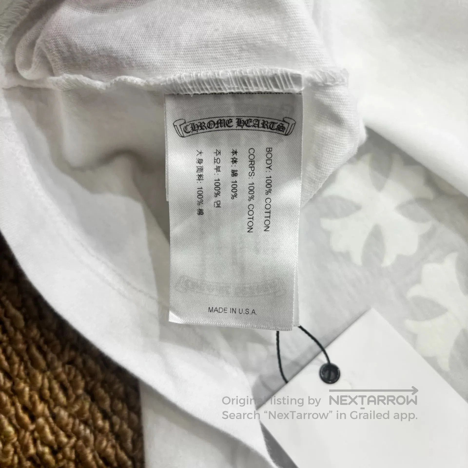 Chrome Hearts Chrome Hearts White Long Sleeve Shirt. Size US XL / EU 56 / 4 - 4 Thumbnail