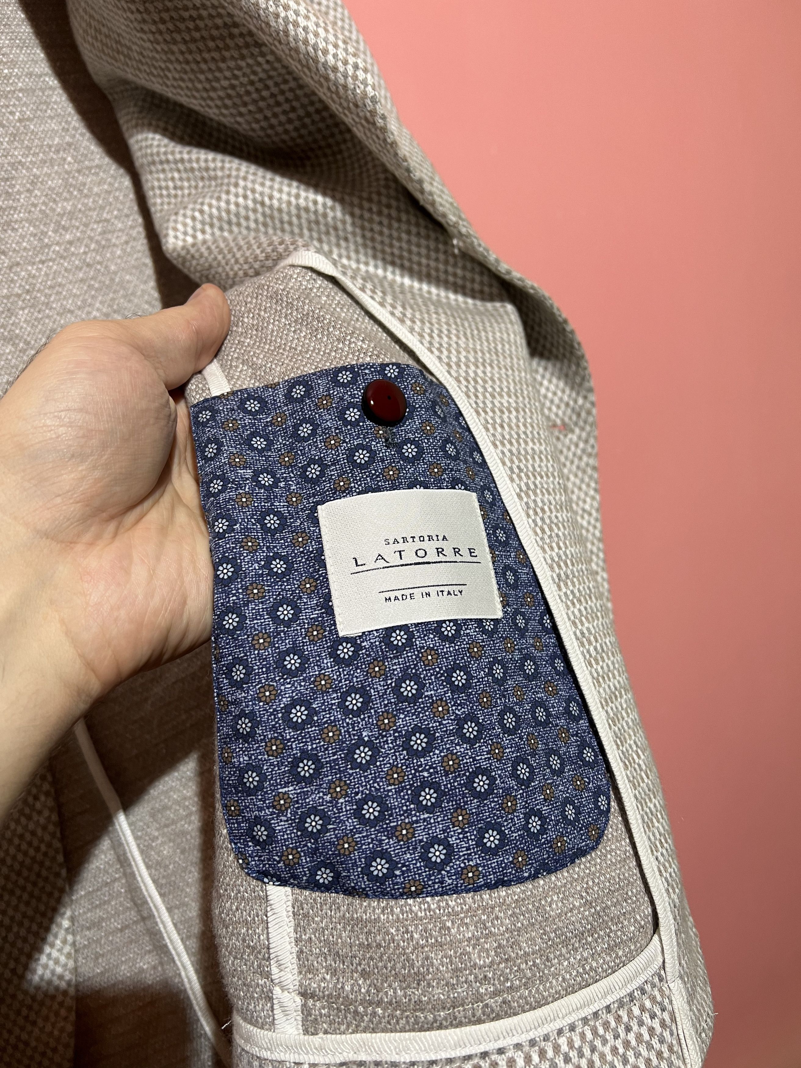 Other Sartoria Latorre Italy design wool blazer classic luxury Size 52R - 8 Thumbnail