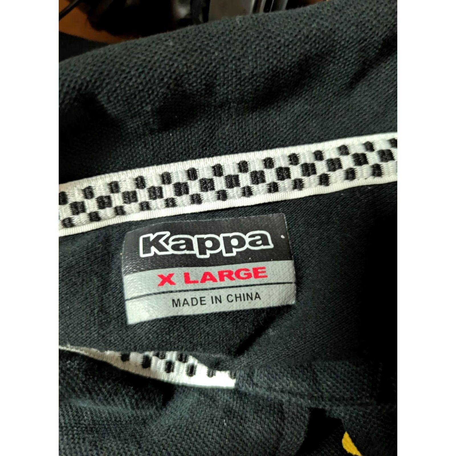 Kappa Kappa Polo Shirt Can-Am XL Black Mens Motorcycle Sports Size US XL / EU 56 / 4 - 5 Thumbnail