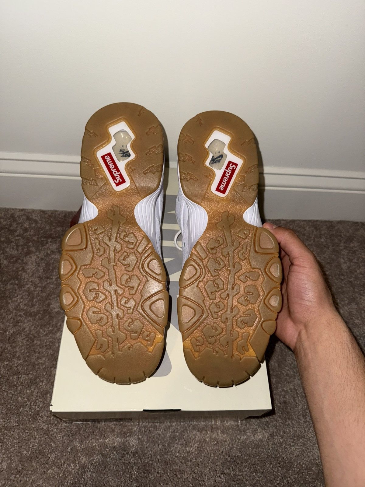 Nike × Supreme Supreme / Nike SB Air Max 2 CB '94 Low White Gum Size 9.5 Size US 9.5 / EU 42-43 - 9 Thumbnail