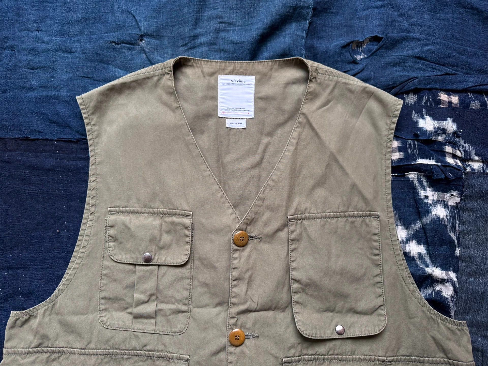 Visvim VISVIM 21SS MINTO HUNTING VEST OLIVE 5 Size US XXL / EU 58 / 5 - 4 Thumbnail