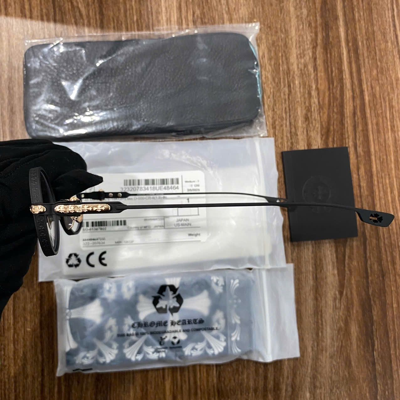 Chrome Hearts CHROME HEARTS HONEY DIPPED EYEGLASSES Size ONE SIZE - 4 Thumbnail