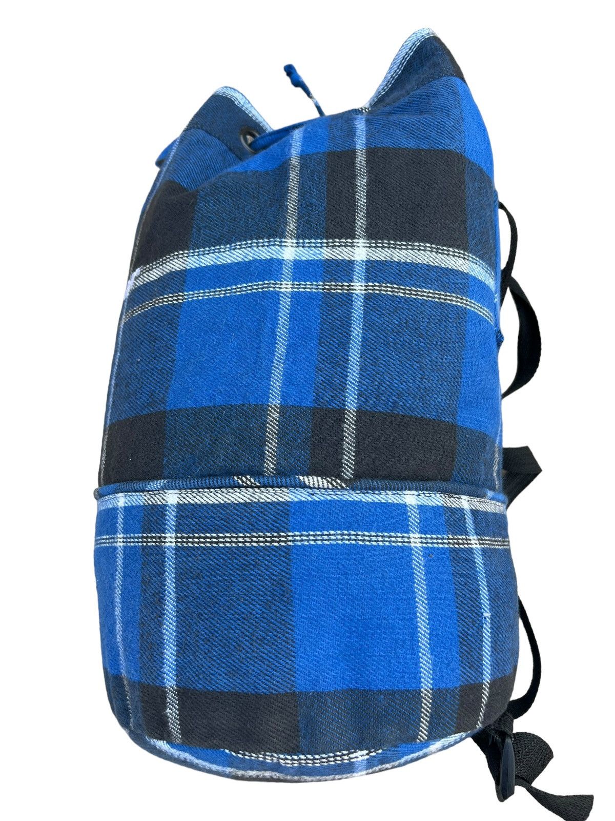 Quiksilver Vintage 80s 90s Quiksilver Tartan Spell Out Backpack Bag Size ONE SIZE - 6 Thumbnail