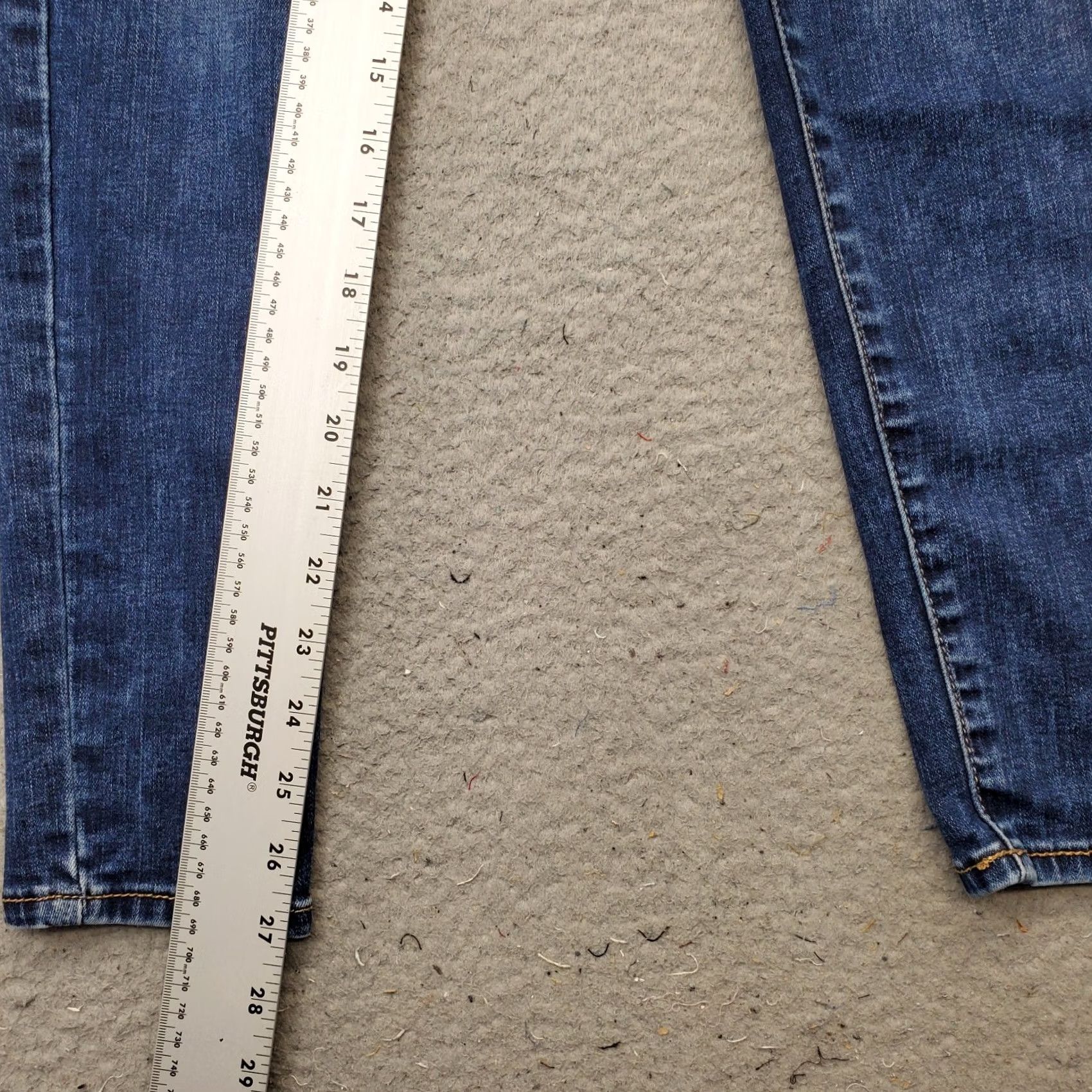 American Eagle Outfitters American Eagle Outfitters Jeans Womens 4 Blue Jegging Skinny Stretch Fit 5-Pocket Denim Size 27" / US 4 / IT 40 - 4 Thumbnail