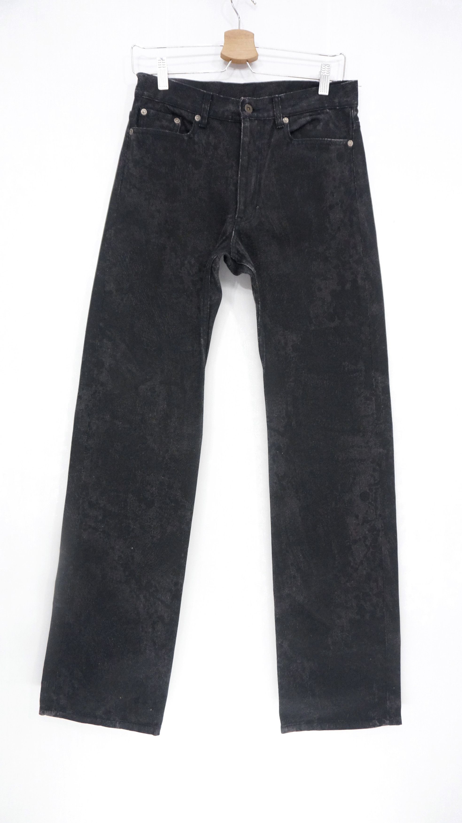 HIDEAWAYS Nicole Hideaways Black Raw Denim Size US 28 / EU 44 - 1 Thumbnail