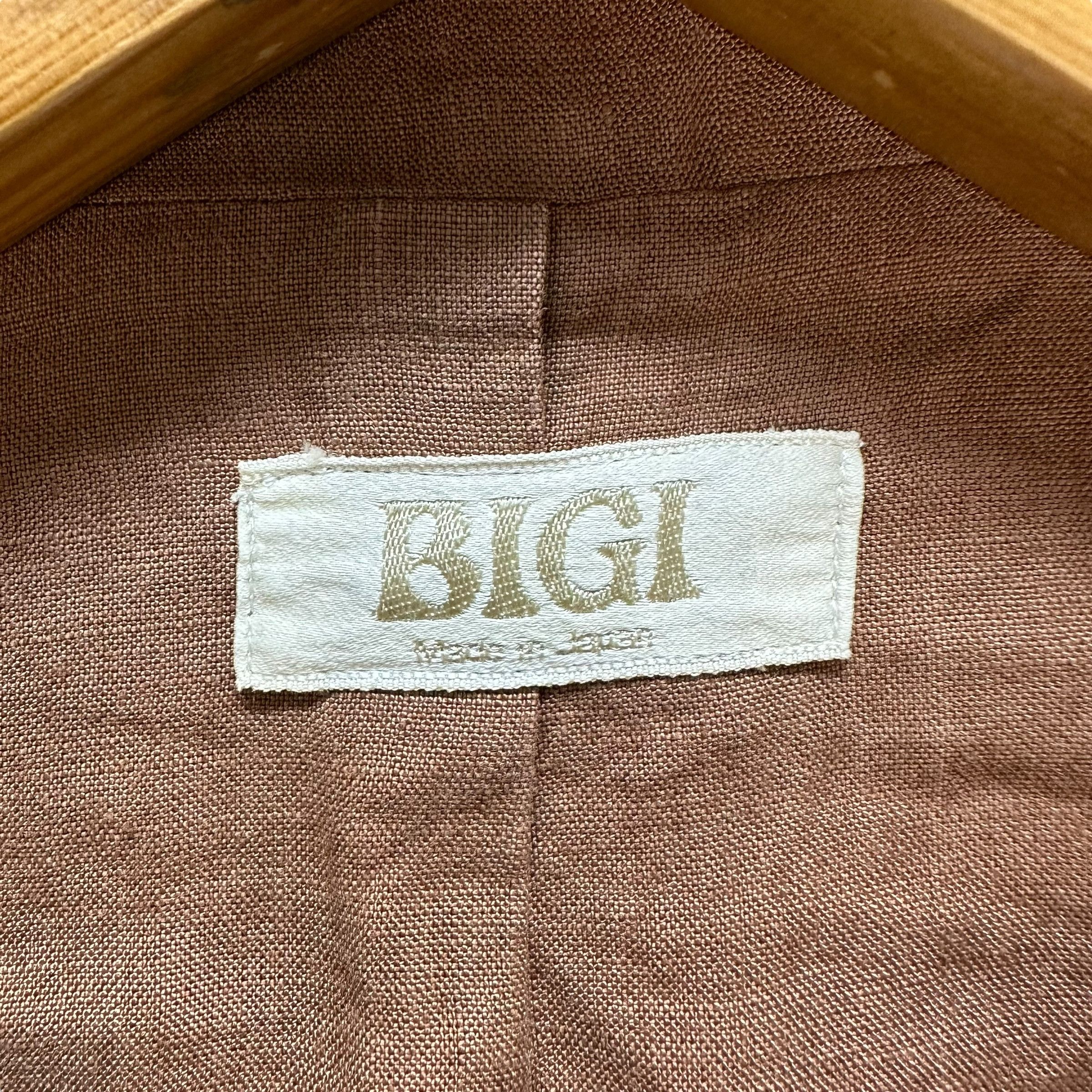 BIGI BIGI Made in Japan Belted Jacket Linen Skirt Suits #A24-0556 Size S / US 4 / IT 40 - 8 Thumbnail