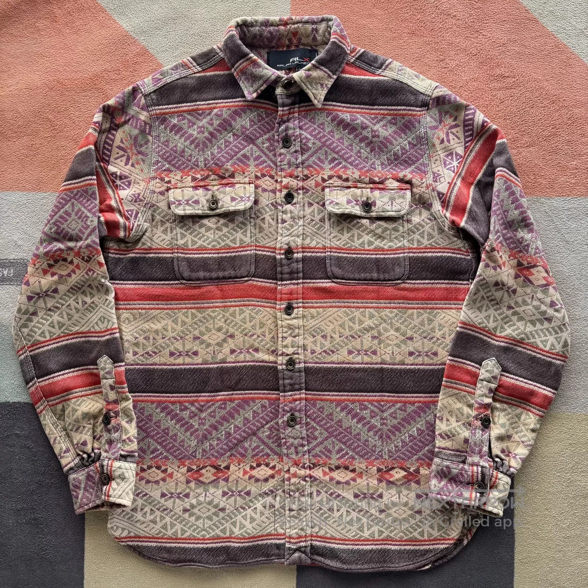 RLX Ralph Lauren RLX Ralph Lauren Thick Shirt. Size US M / EU 48-50 / 2 - 1 Thumbnail