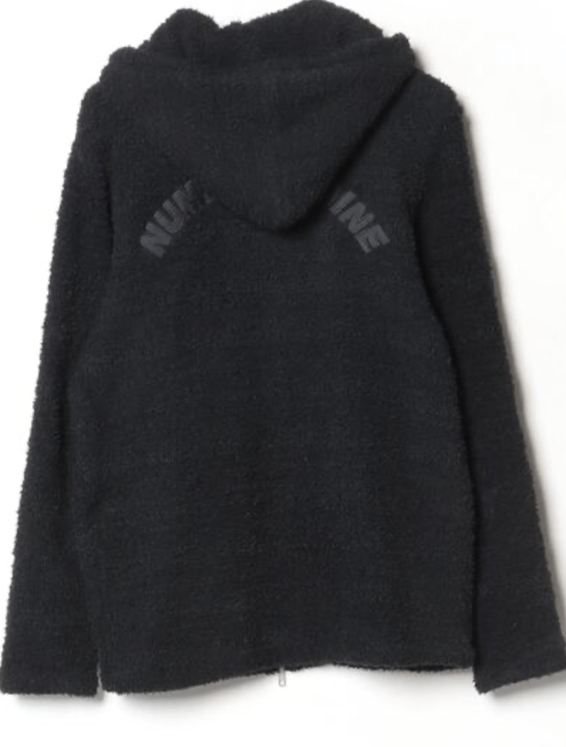 Number (N)ine Number nine boa fleece logo zip hoodie Size US S / EU 44-46 / 1 - 2 Thumbnail