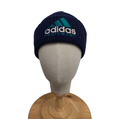 Adidas 🏔️ Vintage adidas adventure big logo beanie hat Size ONE SIZE - 1 Thumbnail