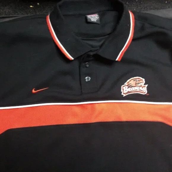 NCAA × Nike Nike Team Oregon State Beavers Polo Shirt Size US XXL / EU 58 / 5 - 1 Thumbnail
