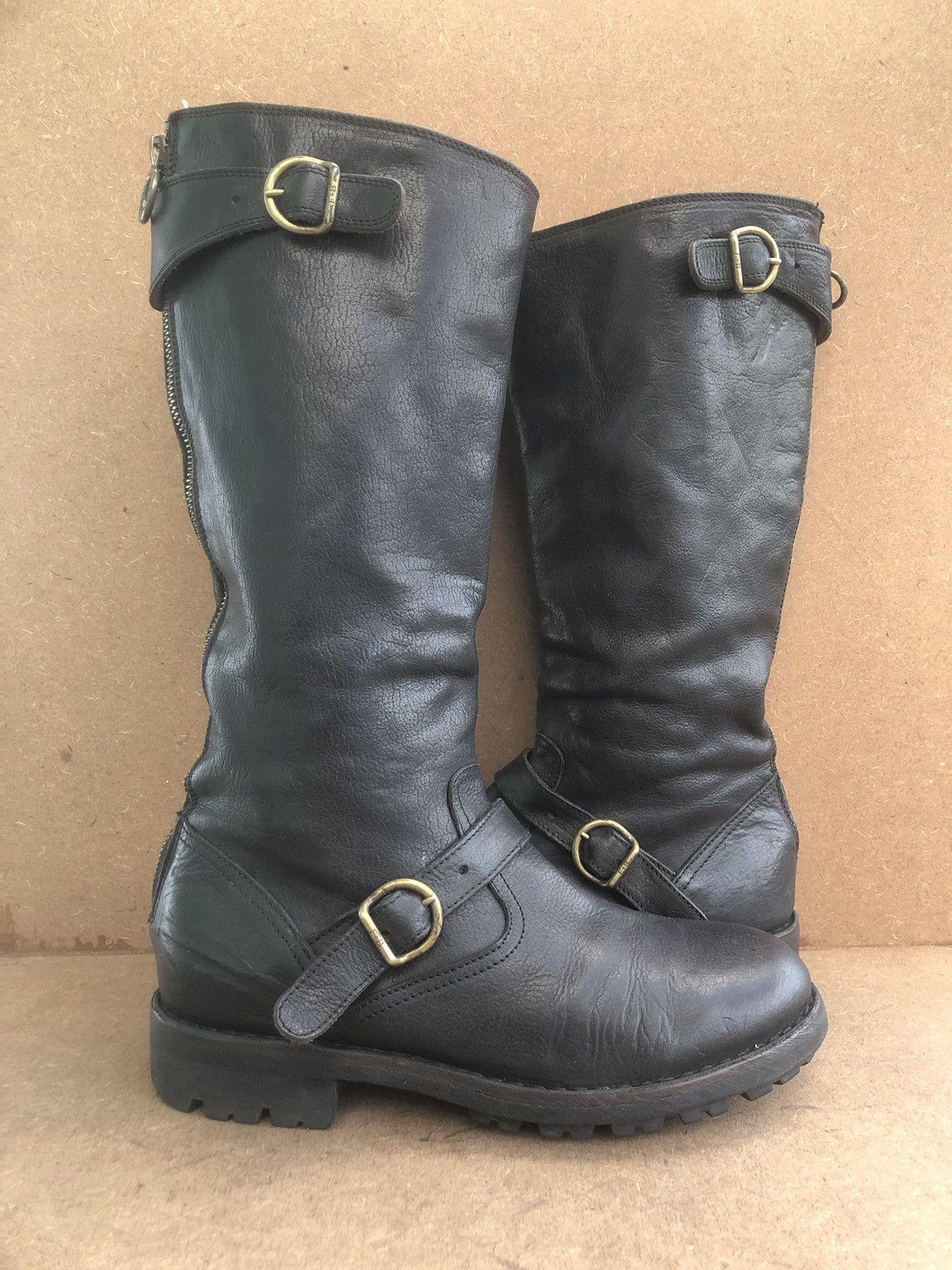 Fiorentini + Baker Fiorentini + Baker Black Leather Women’s Boots Size 38.5 Size US 5.5 / IT 35.5 - 5 Thumbnail