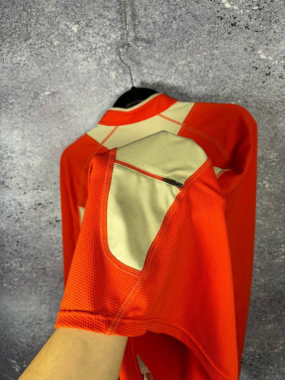 Nike × Nike ACG × Vintage Vintage Nike ACG Termo Quater Zip Sweatshirt Orange Medium Size US M / EU 48-50 / 2 - 13 Thumbnail
