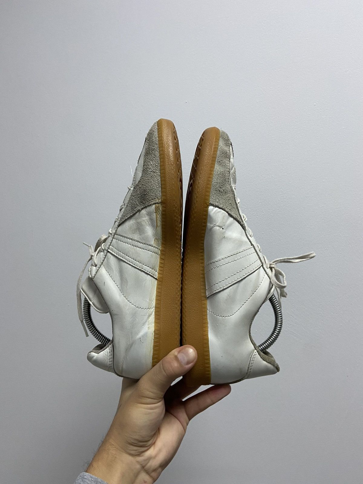 Vintage GAT BW 275 Sport Leather Trainers Vintage Shoes Sneakers Size US 10 / EU 43 - 6 Thumbnail