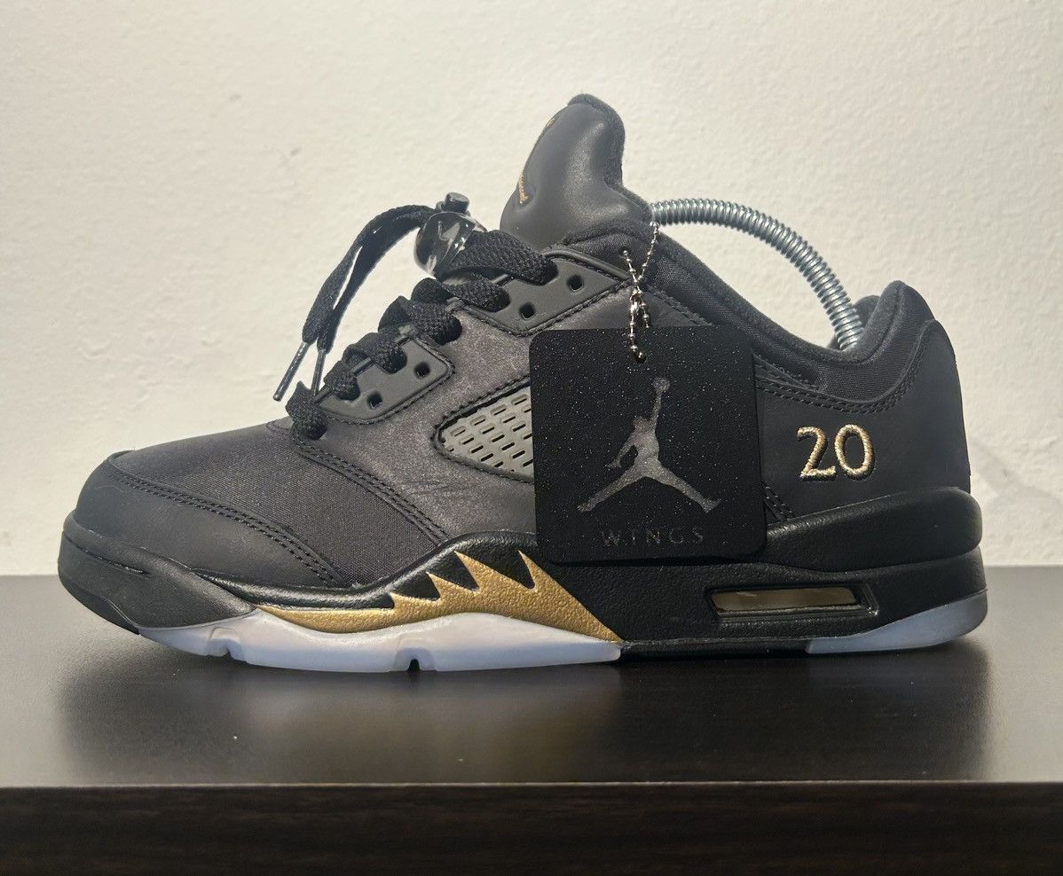 Jordan Brand Jordan 5 Low Wings - Black - 8.5M Size US 8.5 / EU 41-42 - 12 Thumbnail