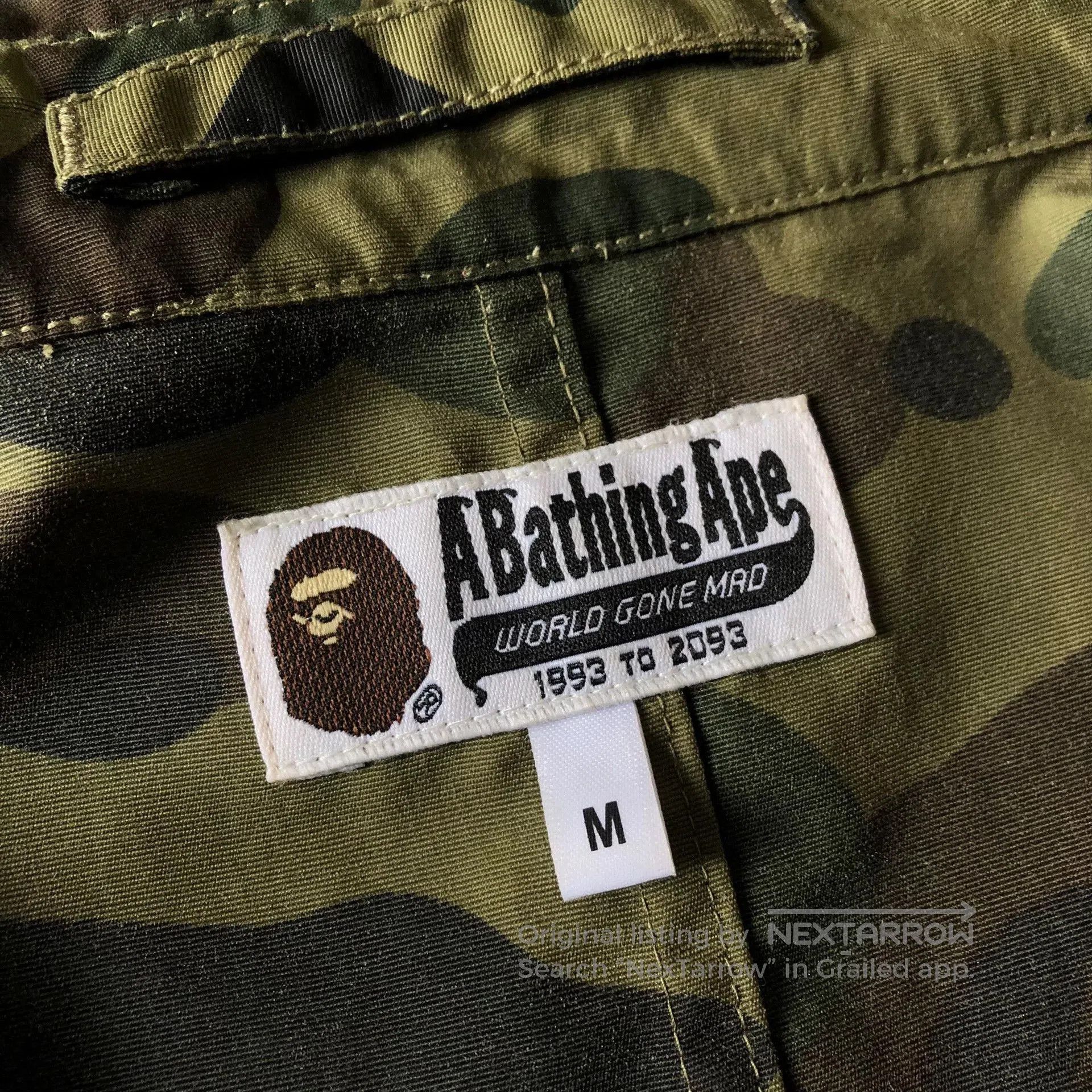 Bape BAPE Raincoat Windbreaker M Size. Size US M / EU 48-50 / 2 - 3 Thumbnail