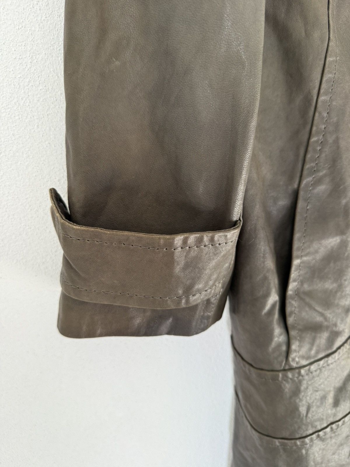 Just Cavalli JUST CAVALLI LAMB LEATHER JACKET SUN FADED STYLE ABSTRACT Size M / US 6-8 / IT 42-44 - 7 Thumbnail