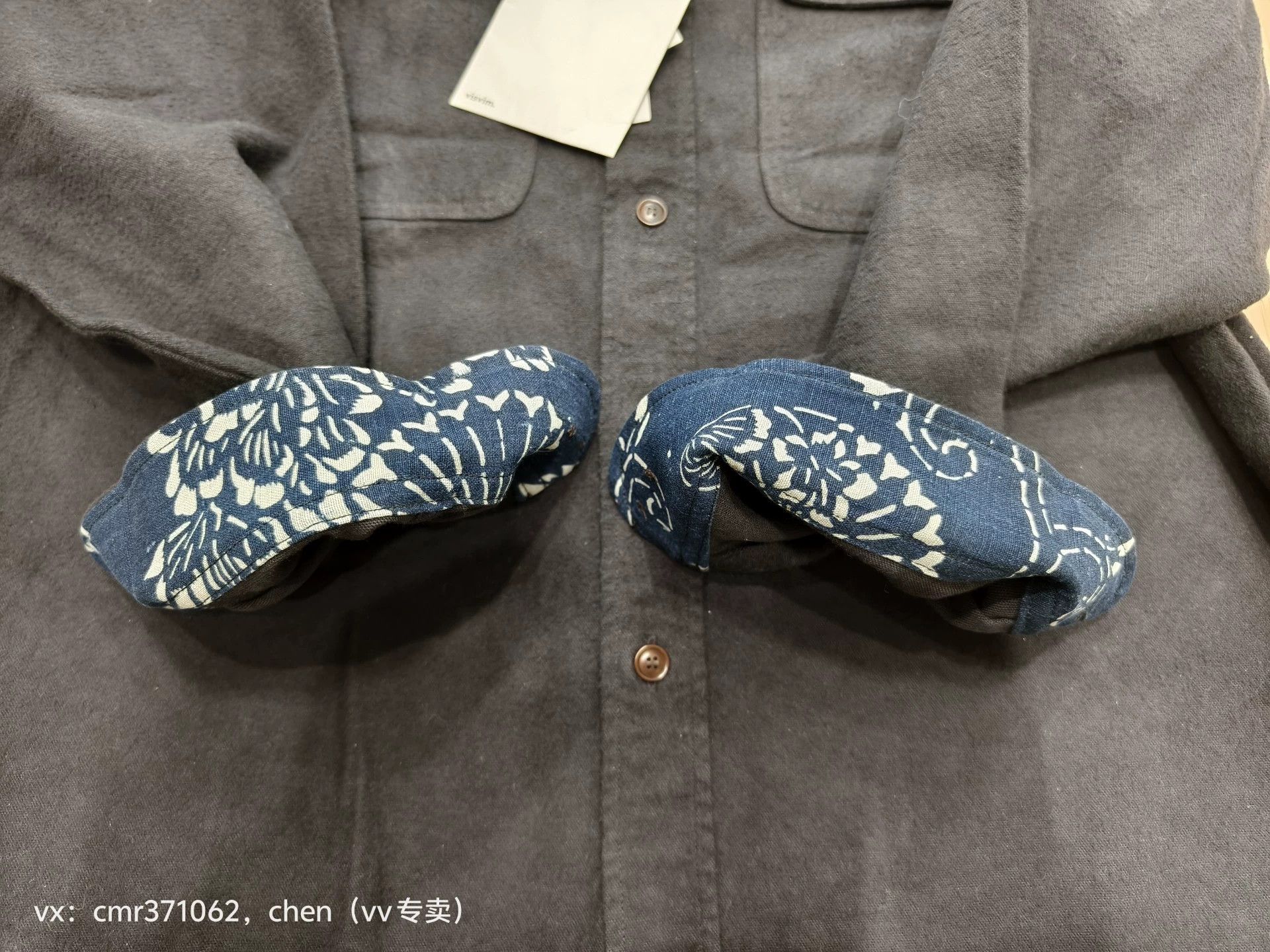 Visvim VISVIM 20 ICT LUMBER LS SHIRT dk indigo 2 flannel w/ kofu cuff Size US M / EU 48-50 / 2 - 6 Thumbnail