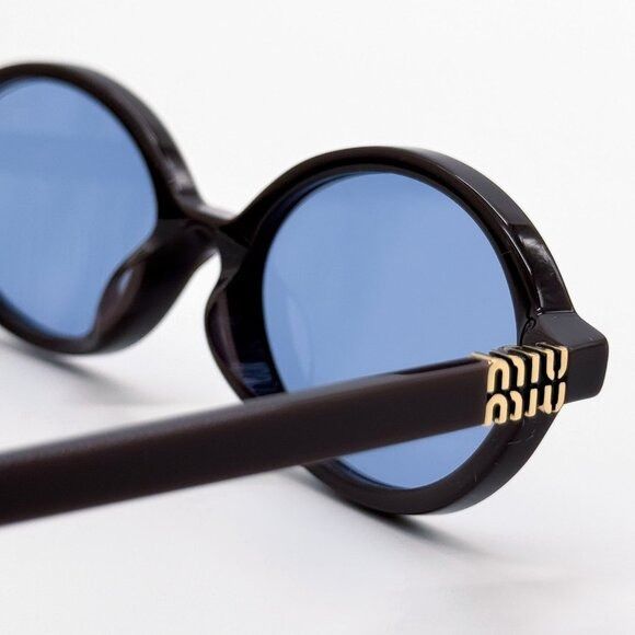 Miu Miu NEW MIU MIU SUNGLASSES MU04ZS 22C60O BROWN WOMEN MU 04ZS SMU Size ONE SIZE - 6 Thumbnail