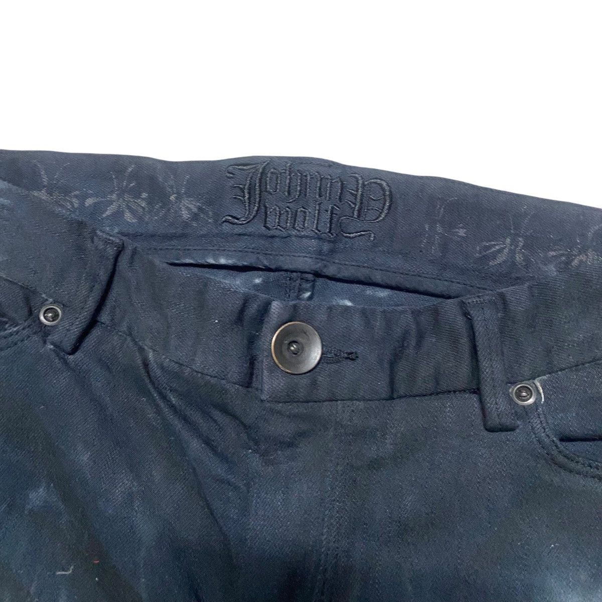 BUFFALO BOBS Johnny Wolf Denim Low Flare Jeans LGB Size US 30 / EU 46 - 6 Thumbnail