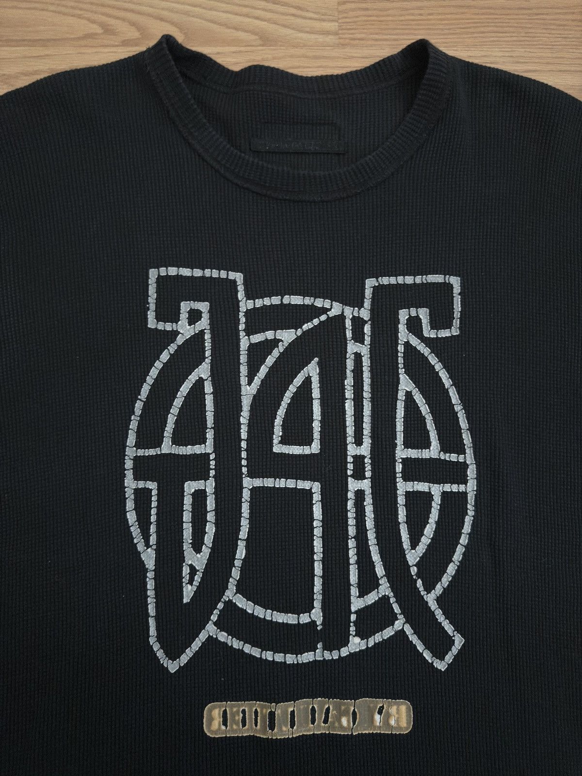 Jean Paul Gaultier JPG Embossed Reversible Tee Size US XL / EU 56 / 4 - 2 Thumbnail