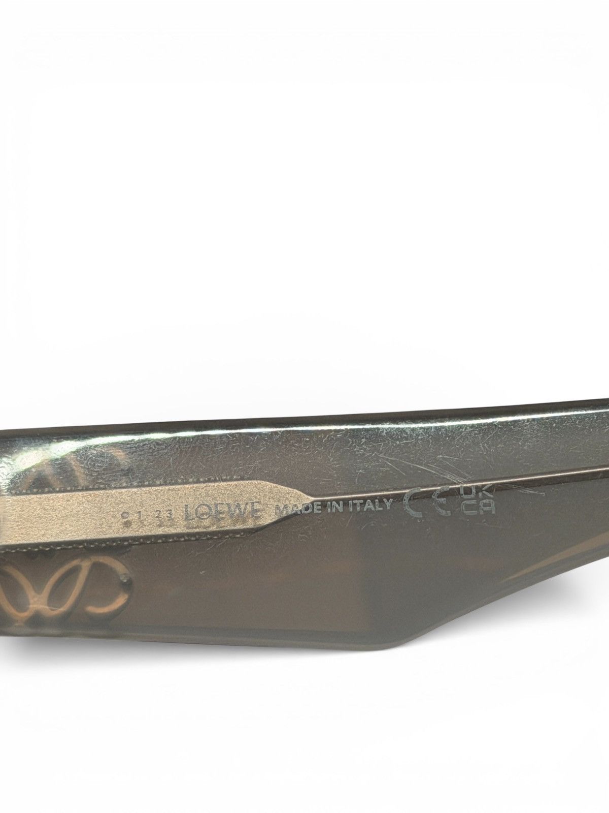 Loewe LOEWE BEVELED ANAGRAM CATEYE SUNGLASSES Size ONE SIZE - 3 Thumbnail
