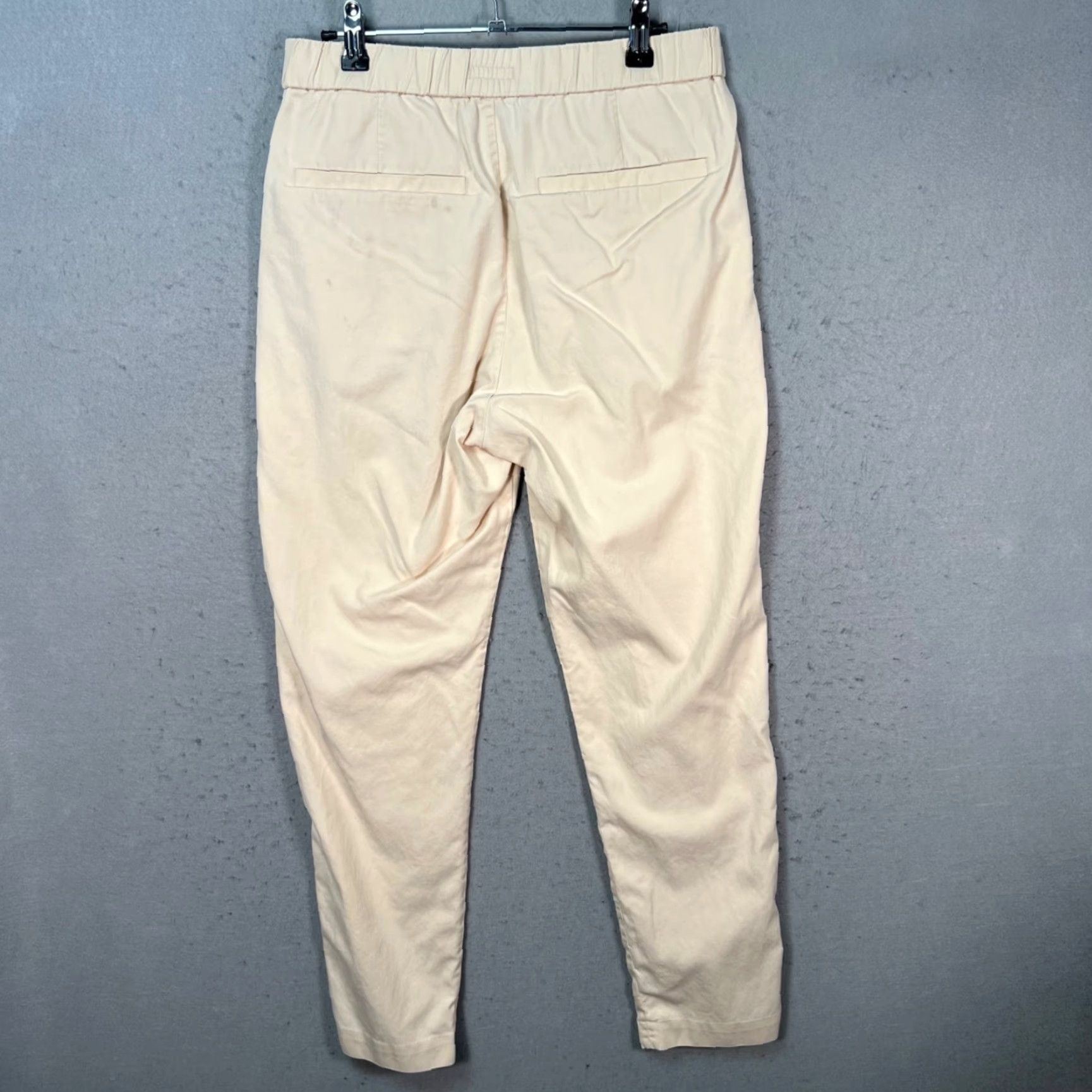Cos COS Mens 33R Beige Casual Trousers Lyocell & Cotton Blend Tapered Leg Pants Size US 33 - 2 Thumbnail