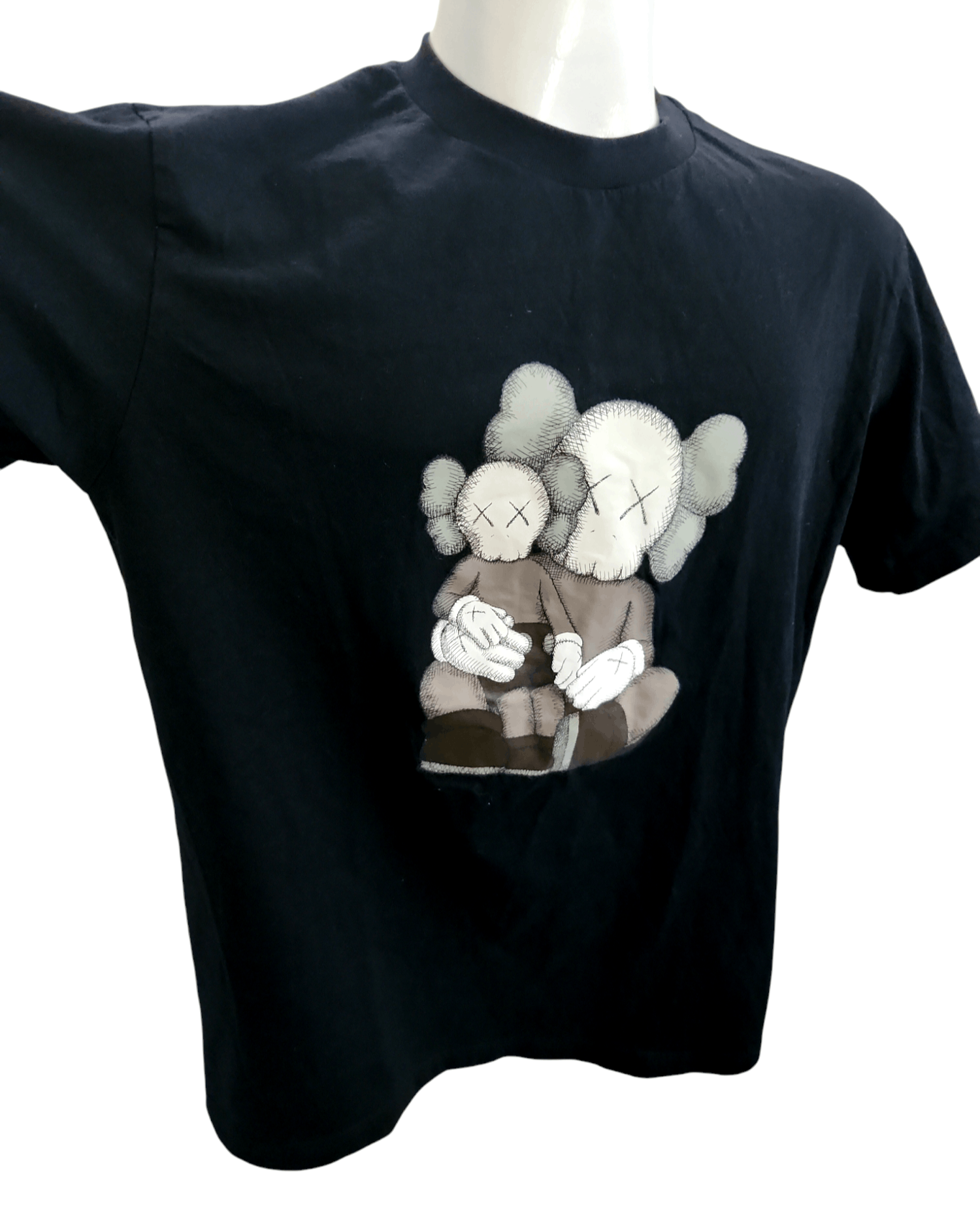 Kaws × Uniqlo KAWS X Uniqlo Companion Limited Edition UT Black SZ Large Size US L / EU 52-54 / 3 - 2 Thumbnail