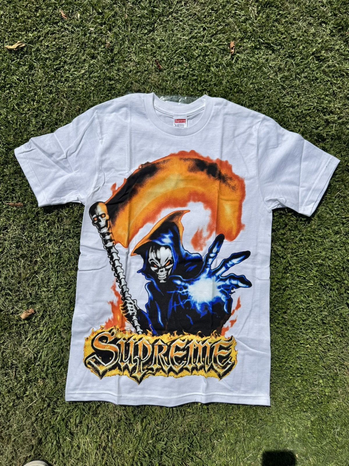 Supreme Supreme Grim Reaper Tee Size US S / EU 44-46 / 1 - 1 Thumbnail