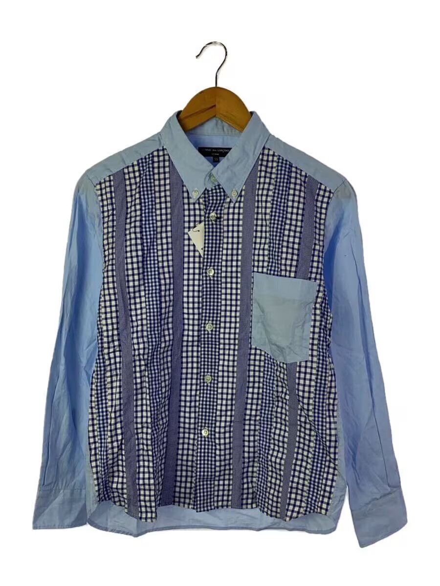Comme des Garcons × Comme des Garcons Homme Patchwork Striped Button Shirt Size US S / EU 44-46 / 1 - 1 Thumbnail