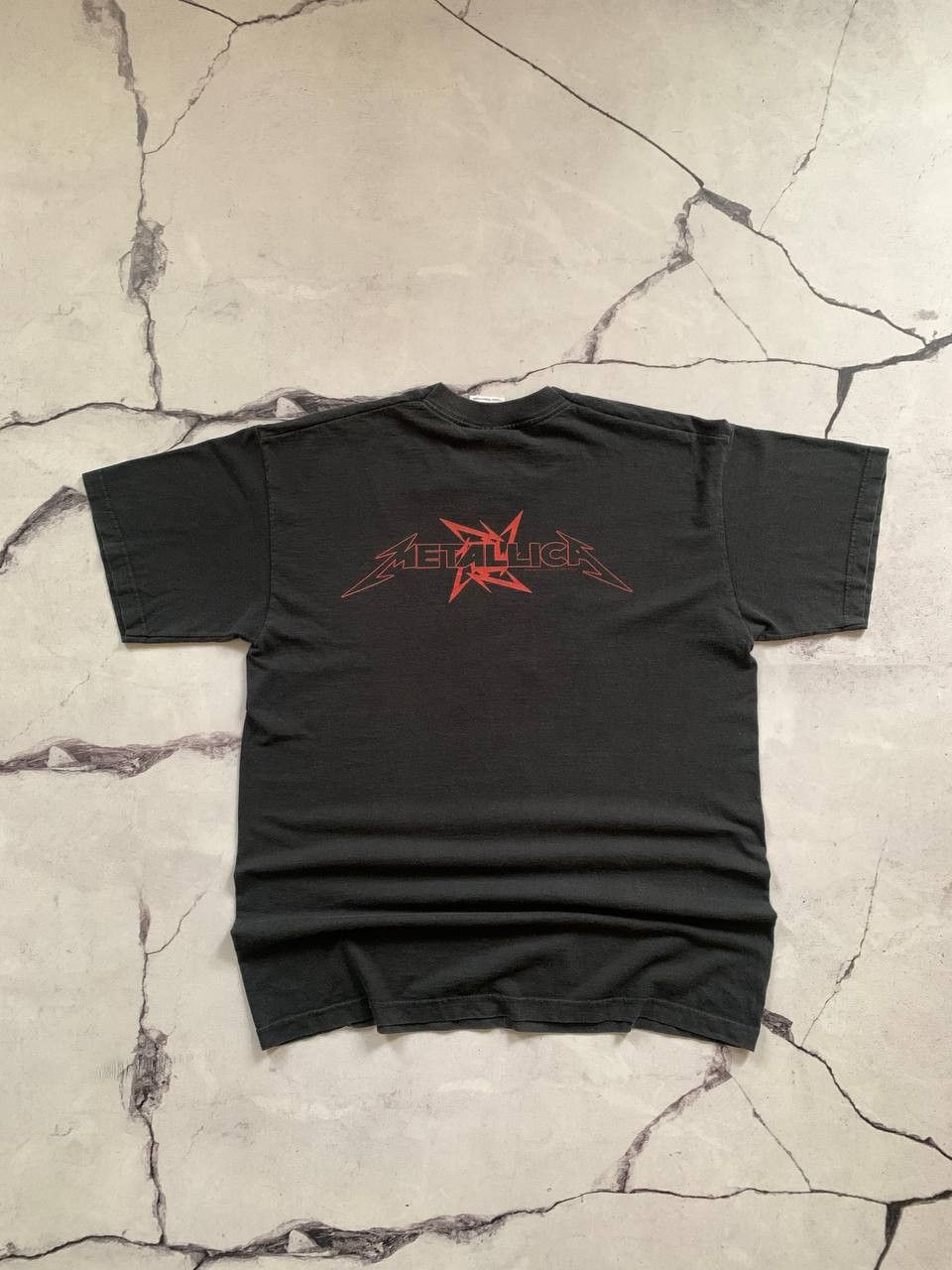 Band Tees Vintage Metallica 00s T-Shirt Faded Tony Squindo Art Size US M / EU 48-50 / 2 - 5 Thumbnail