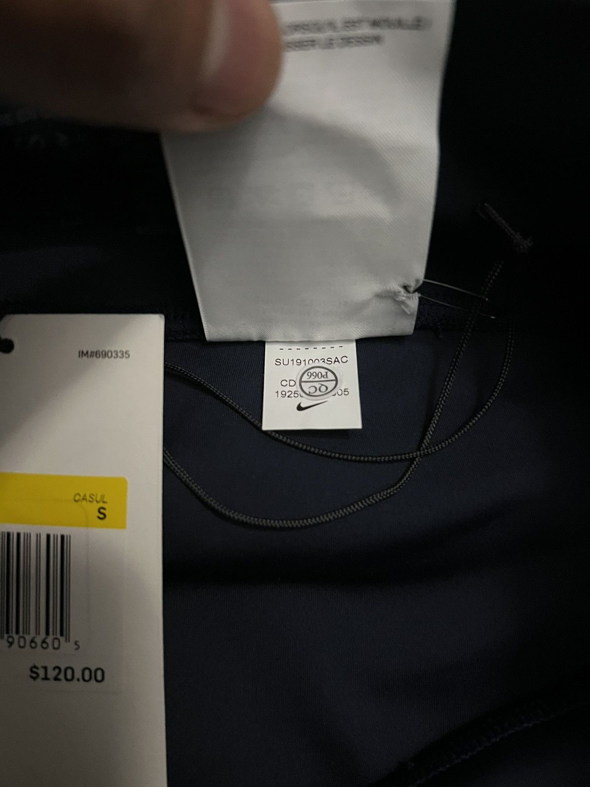 Nike × Sacai Nike/Sacai Leggings - navy Size 26" / US 2 / IT 38 - 8 Thumbnail