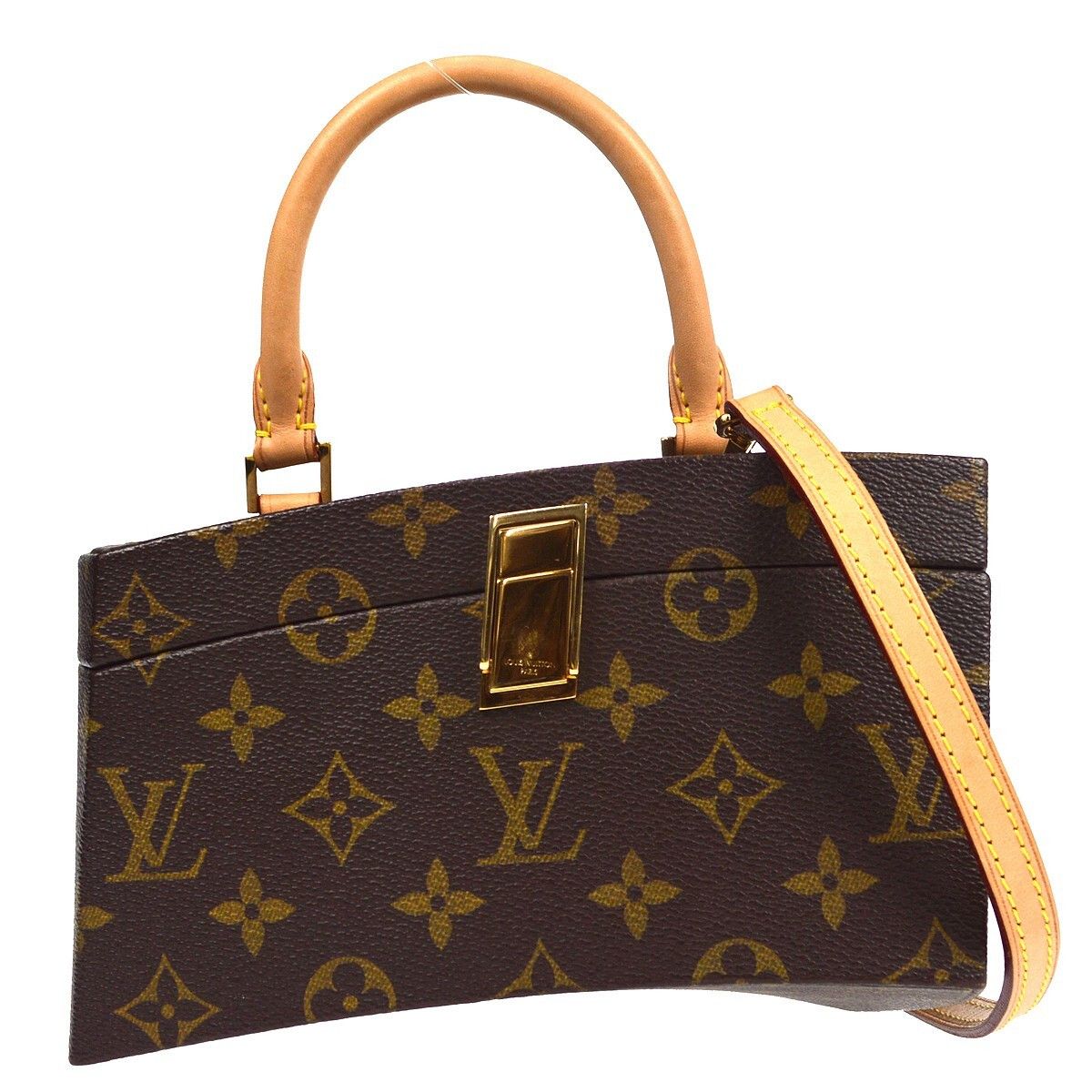 Louis Vuitton Louis Vuitton Frank Gehry Twisted Box Bag Monogram Canvas Size ONE SIZE - 1 Thumbnail