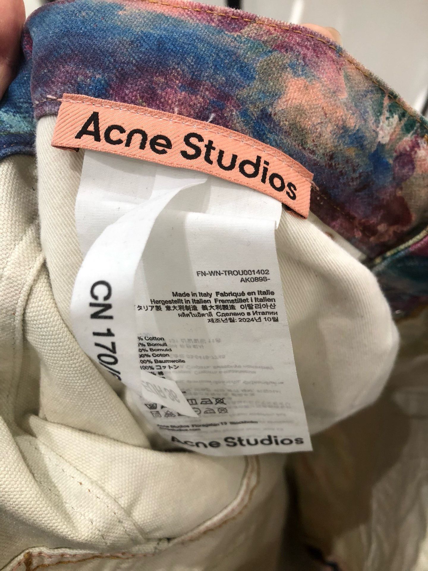 Acne Studios acne studios Painted jeans 2501-Nextarrow Size US 36 / EU 52 - 3 Thumbnail