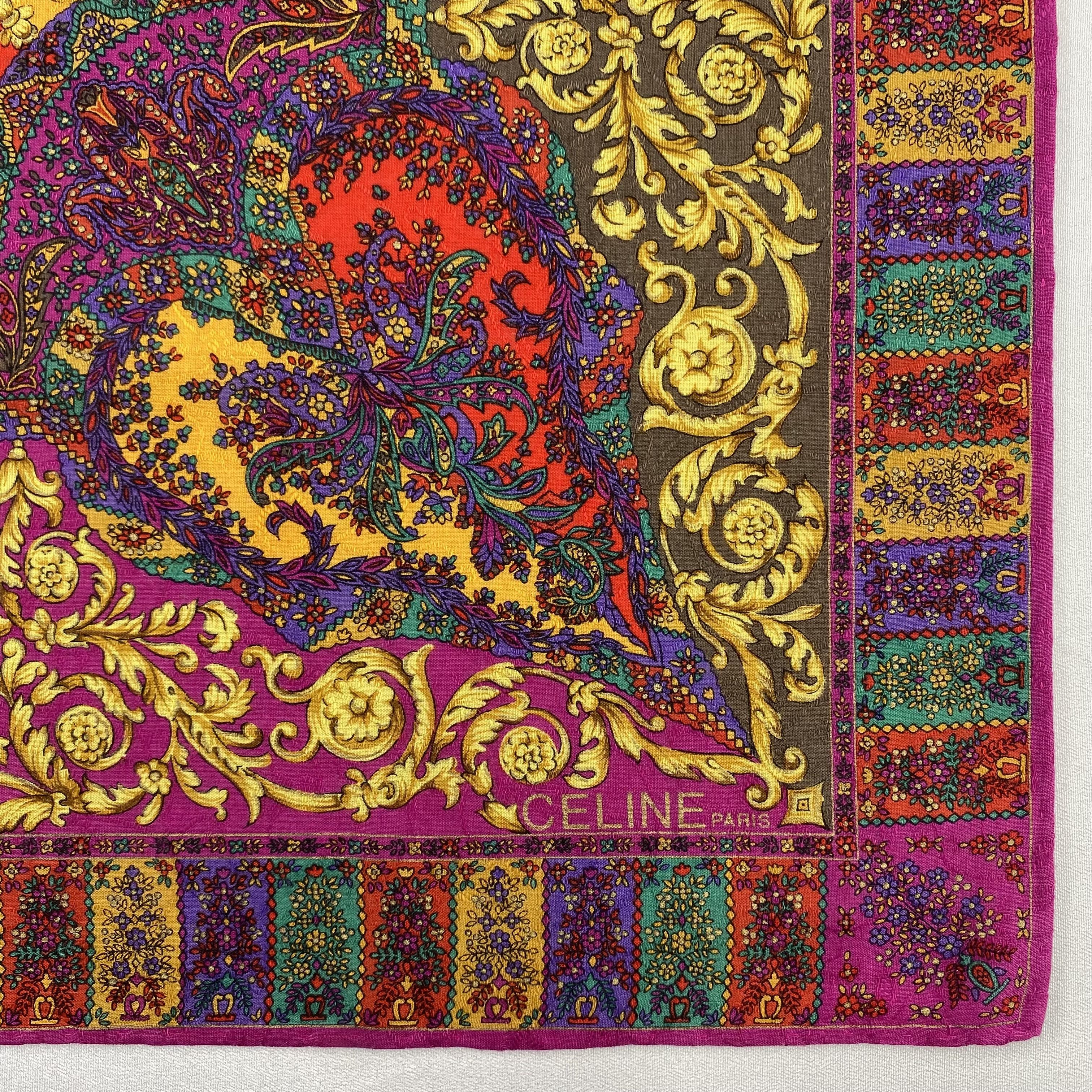 Celine Celine Handkerchief / Bandana / Neckerchief C864 Size ONE SIZE - 5 Thumbnail
