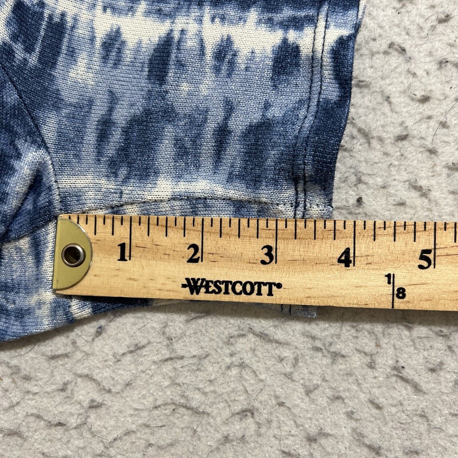 Lucky Brand Lucky Brand Sleep Shorts Light Blue Tie Dye Loungewear Size 34" / US 12 / IT 48 - 10 Thumbnail
