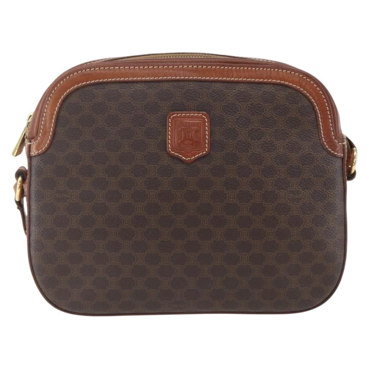Celine Celine Vintage Macadam Canvas and Leather Size ONE SIZE - 1 Thumbnail