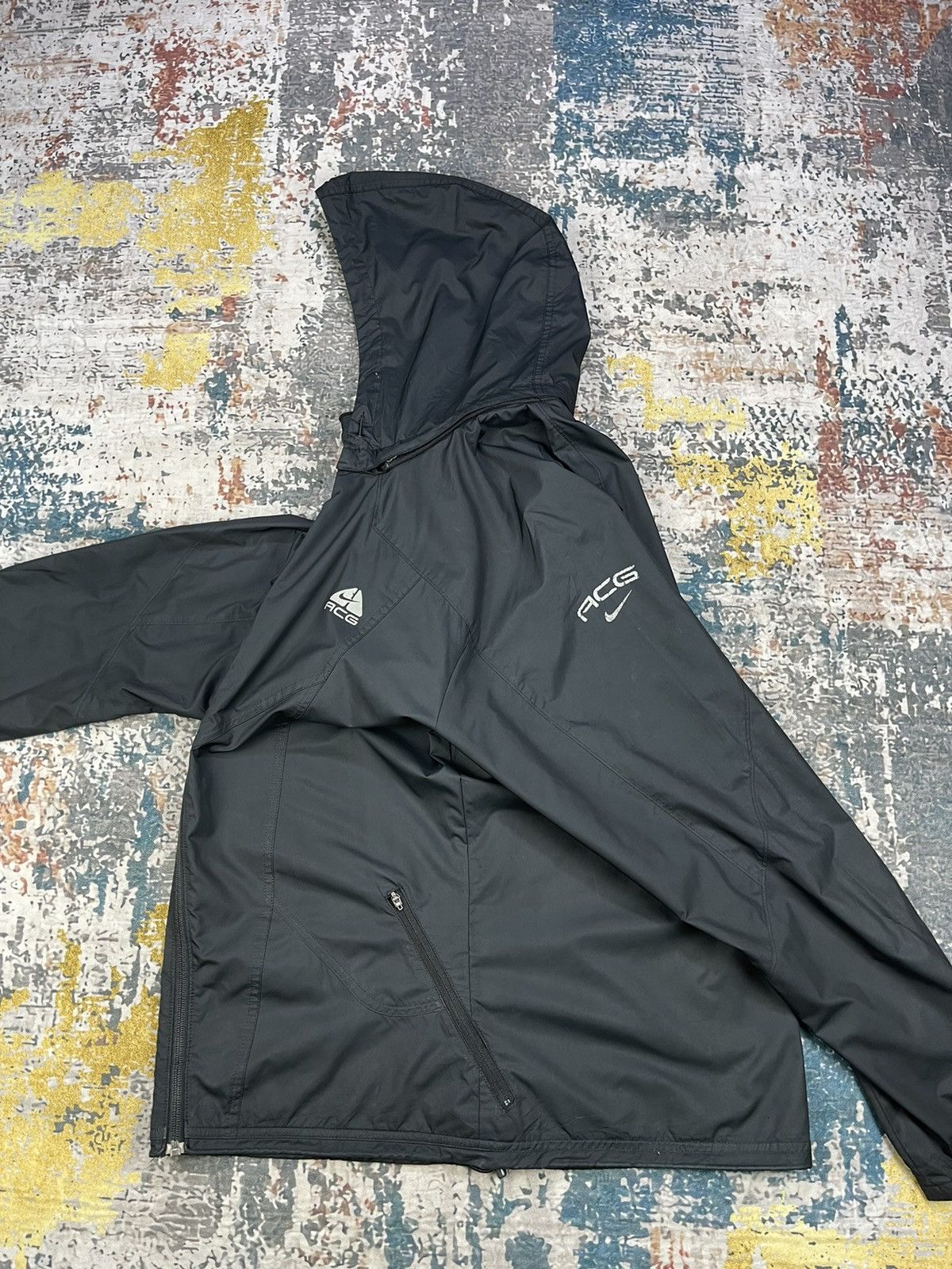 Nike ACG Vintage Nike ACG Assymetrical Zipper Windbreakers Size US M / EU 48-50 / 2 - 1 Thumbnail