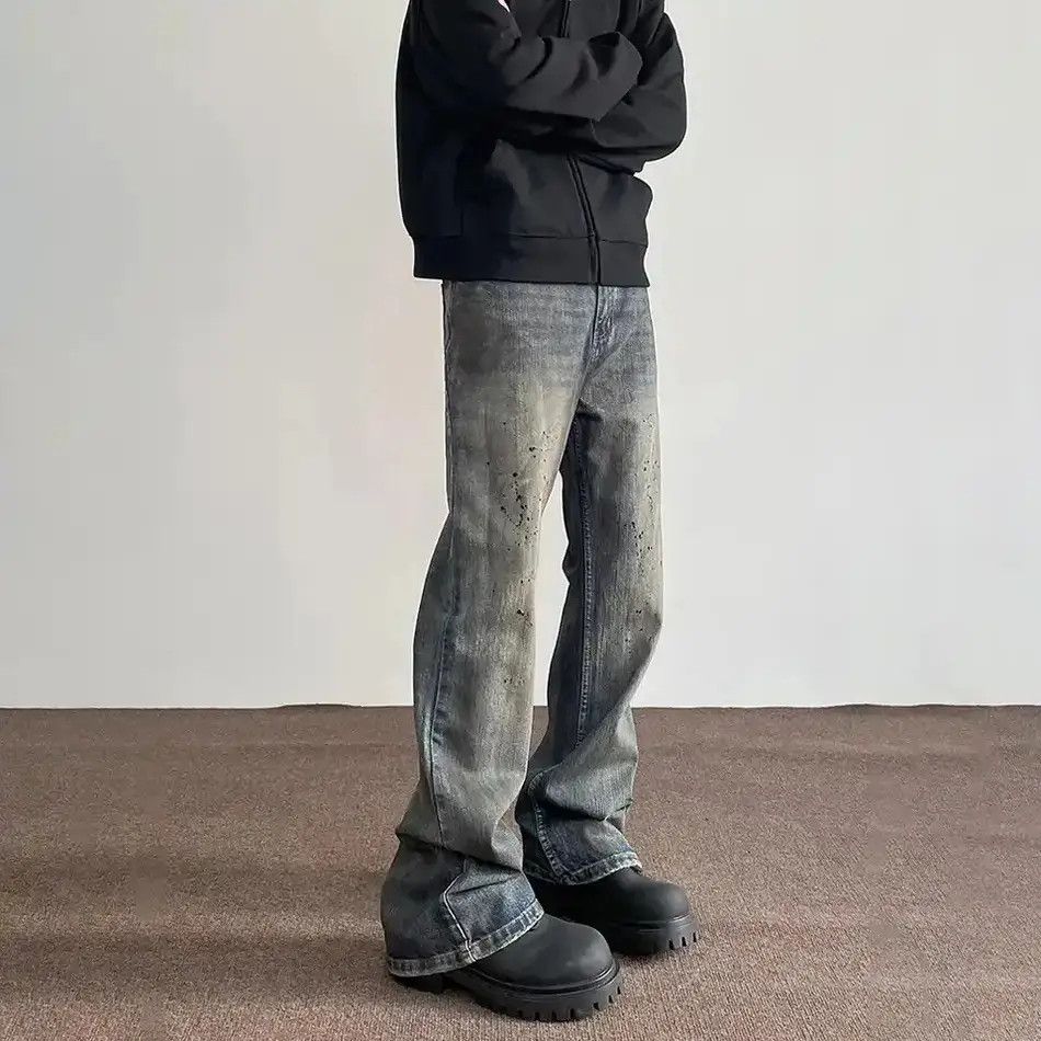 Japanese Brand Y2k Streetwear Casual Fashion Trousers Vintage Blue Designer Size US 32 / EU 48 - 1 Thumbnail