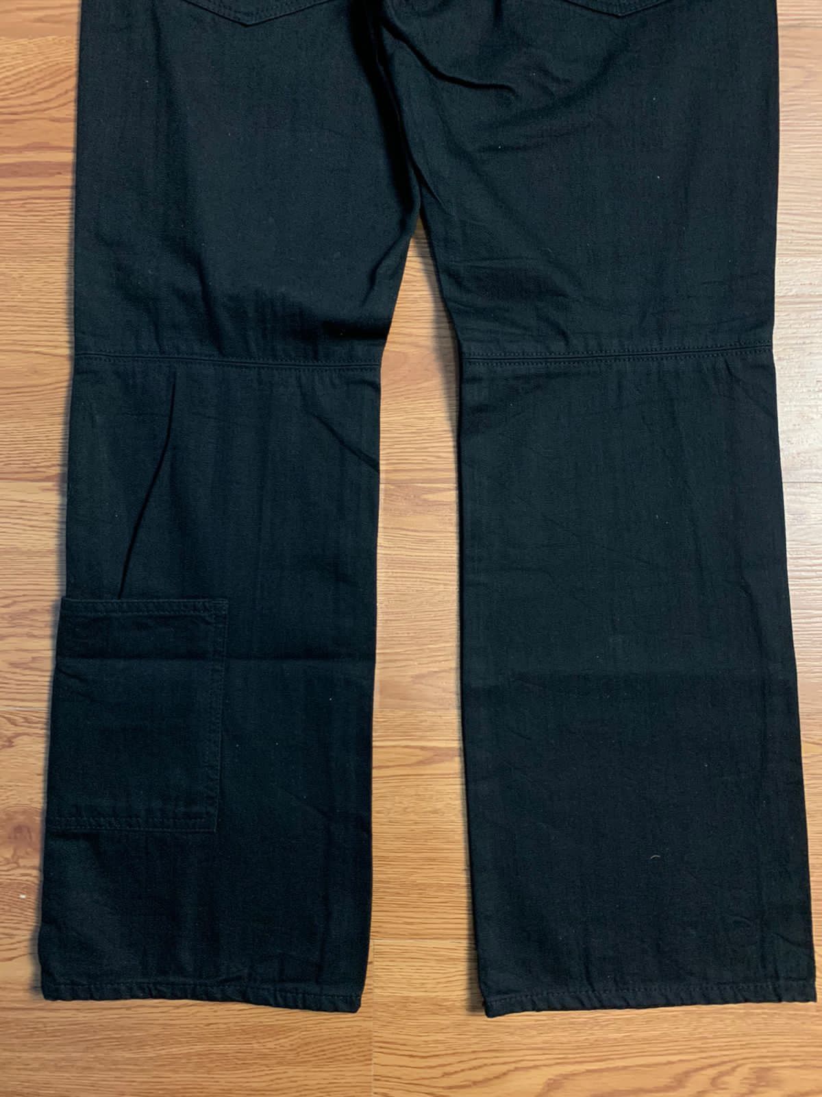 Yohji Yamamoto Yohji Yamamoto Pour Homme Black Denim Size US 30 / EU 46 - 9 Thumbnail