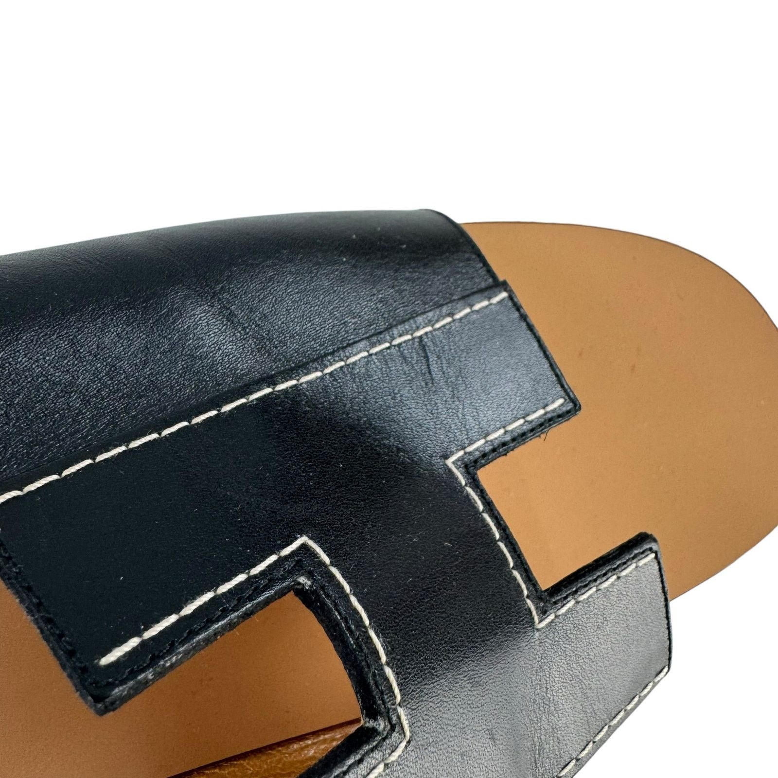 Hermes Hermes Stitched Sandals Size US 8 / IT 38 - 13 Thumbnail