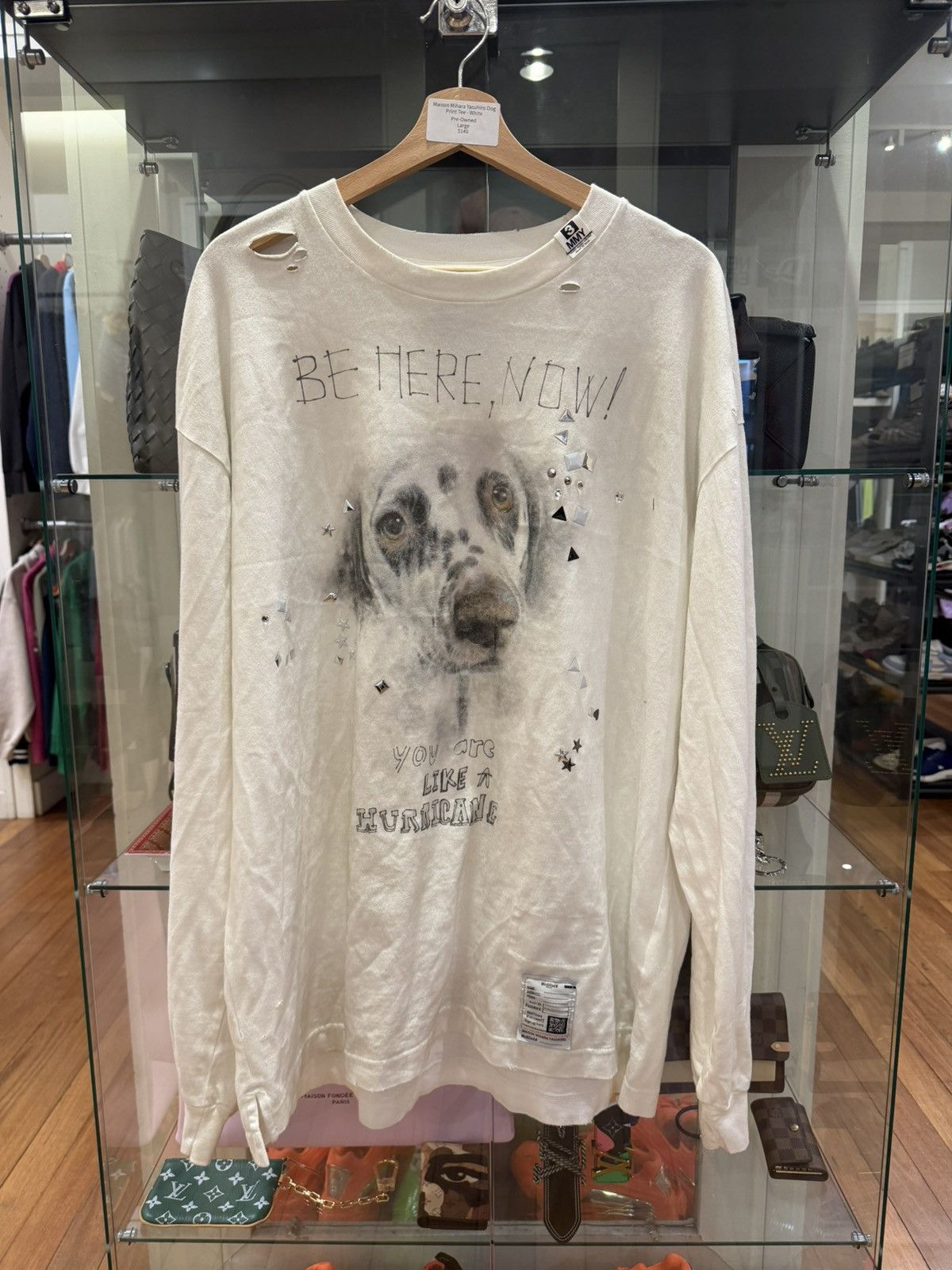 Maison MIHARA YASUHIRO Maison Mihara Yasuhiro Dog Print LS Shirt Size US L / EU 52-54 / 3 - 1 Thumbnail