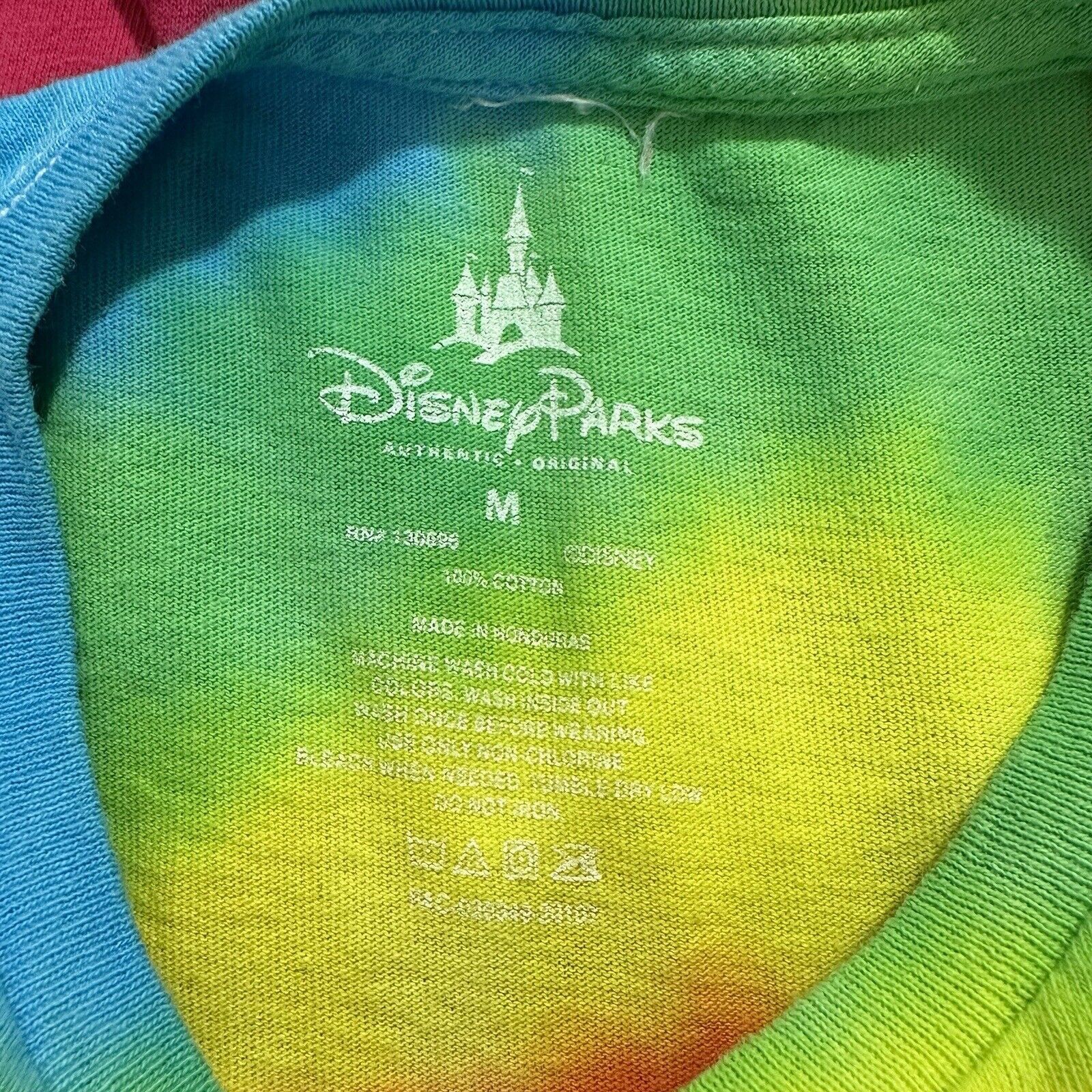 Disney Disney Medium Conservation Day Camp Tie Dye Graphic T Shirt Size US M / EU 48-50 / 2 - 3 Thumbnail