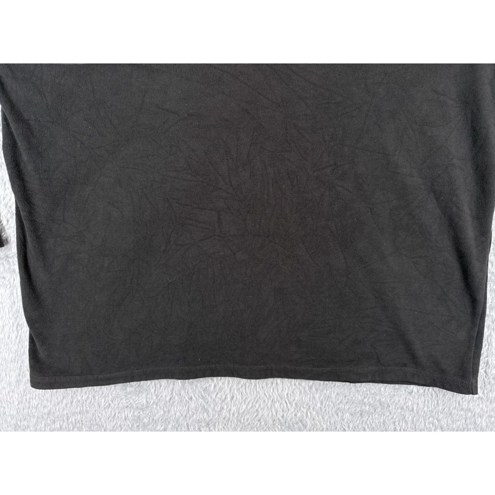 The North Face The North Face Sweater Men Large Black 1/4 Zip Mock Neck Polyester Read Size US L / EU 52-54 / 3 - 5 Thumbnail