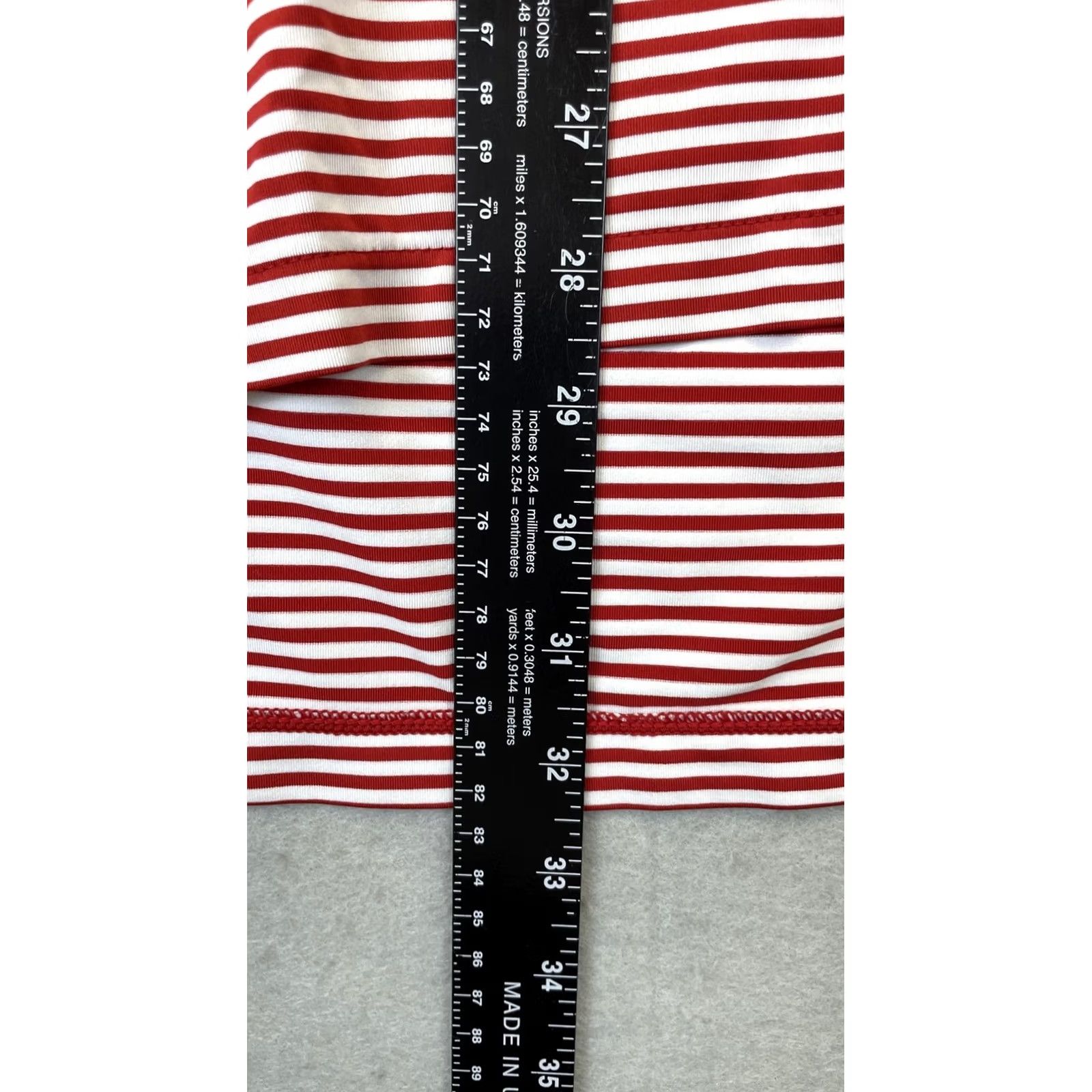 Polo Ralph Lauren Polo Ralph Lauren Mens Medium Polo Shirt Red White Striped Blue Pony Logo Golf Size US M / EU 48-50 / 2 - 5 Thumbnail
