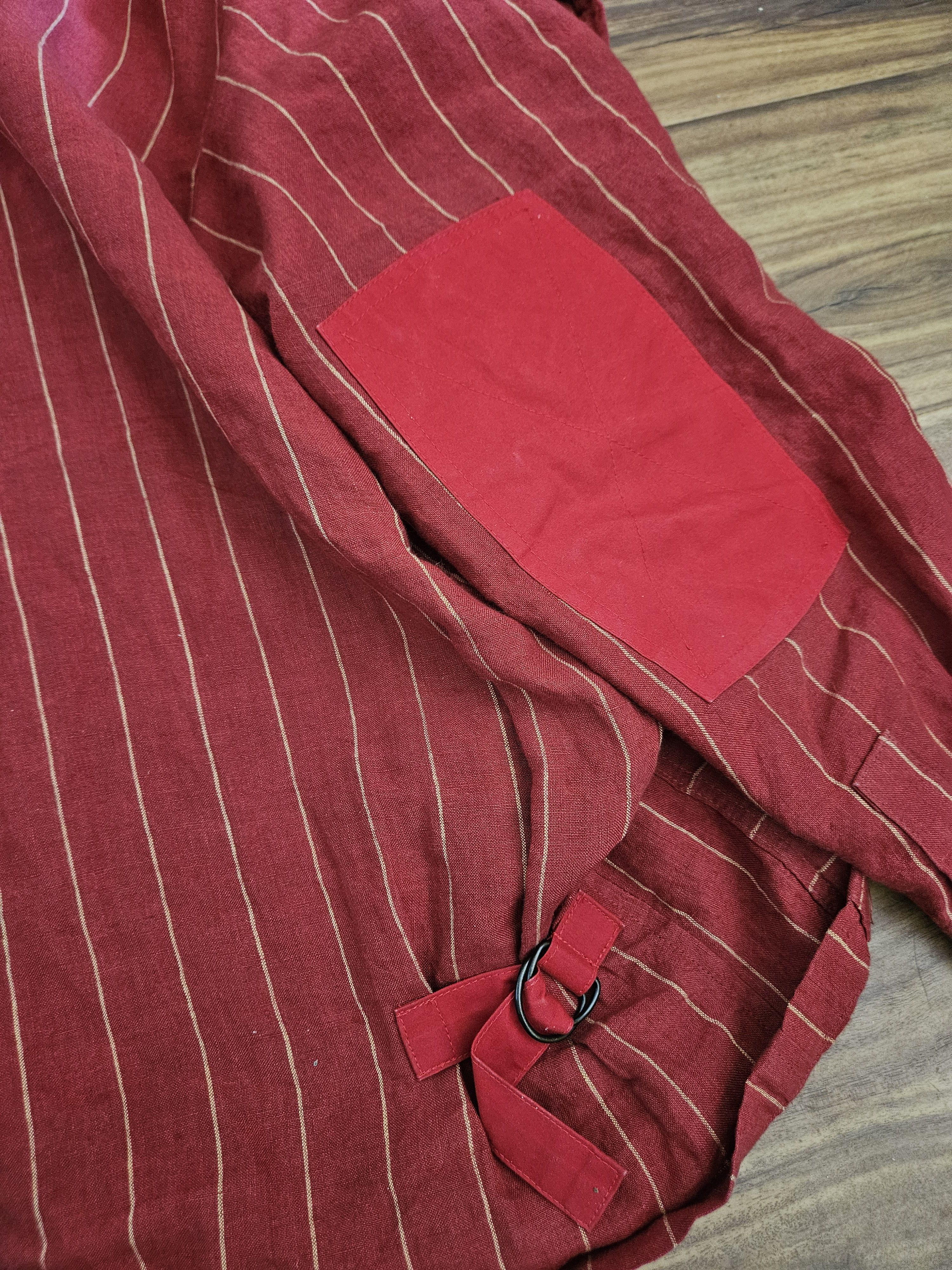 Nicholas Daley Striped red overshirt/ jacket Size US M / EU 48-50 / 2 - 5 Thumbnail