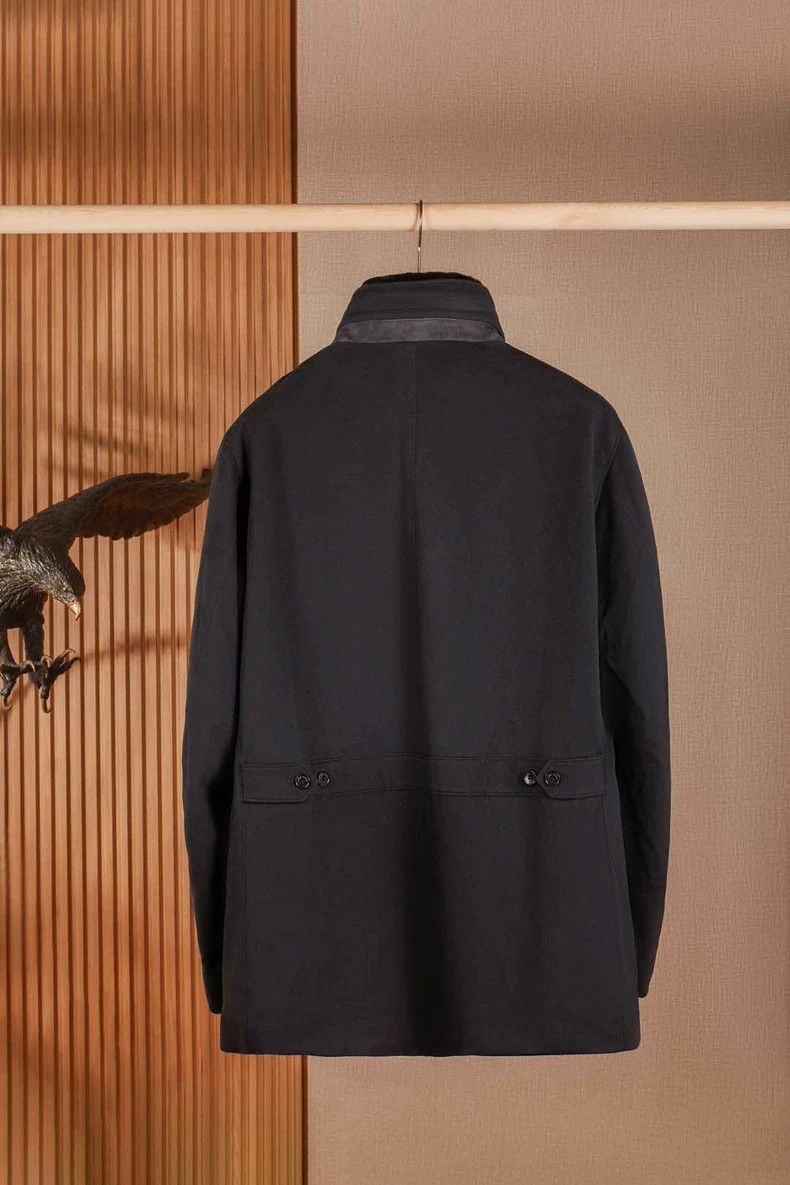 Loro Piana LORO PIANA Winter Voyage series Camel hair coat shell 100% Size US XXL / EU 58 / 5 - 3 Thumbnail