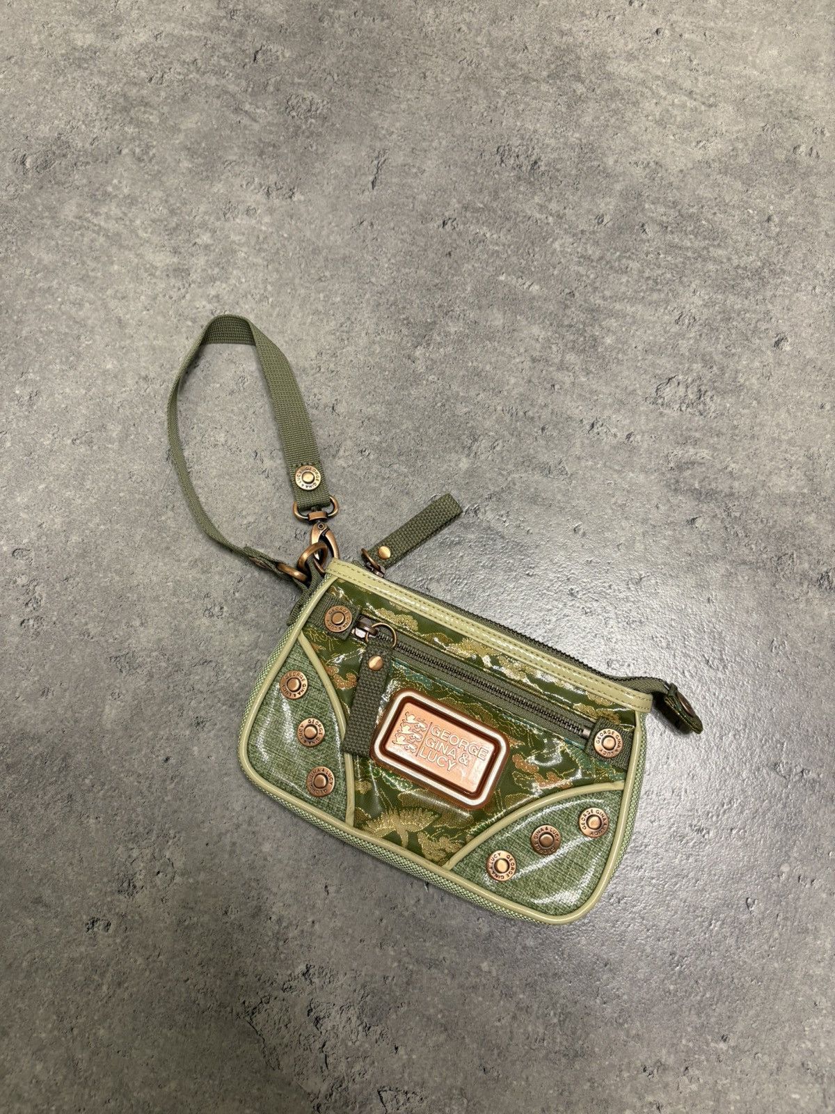 George Gina Lucy x Vintage 00S Vintage George Gina & Lucy Mini Bag Item in Green, Women's